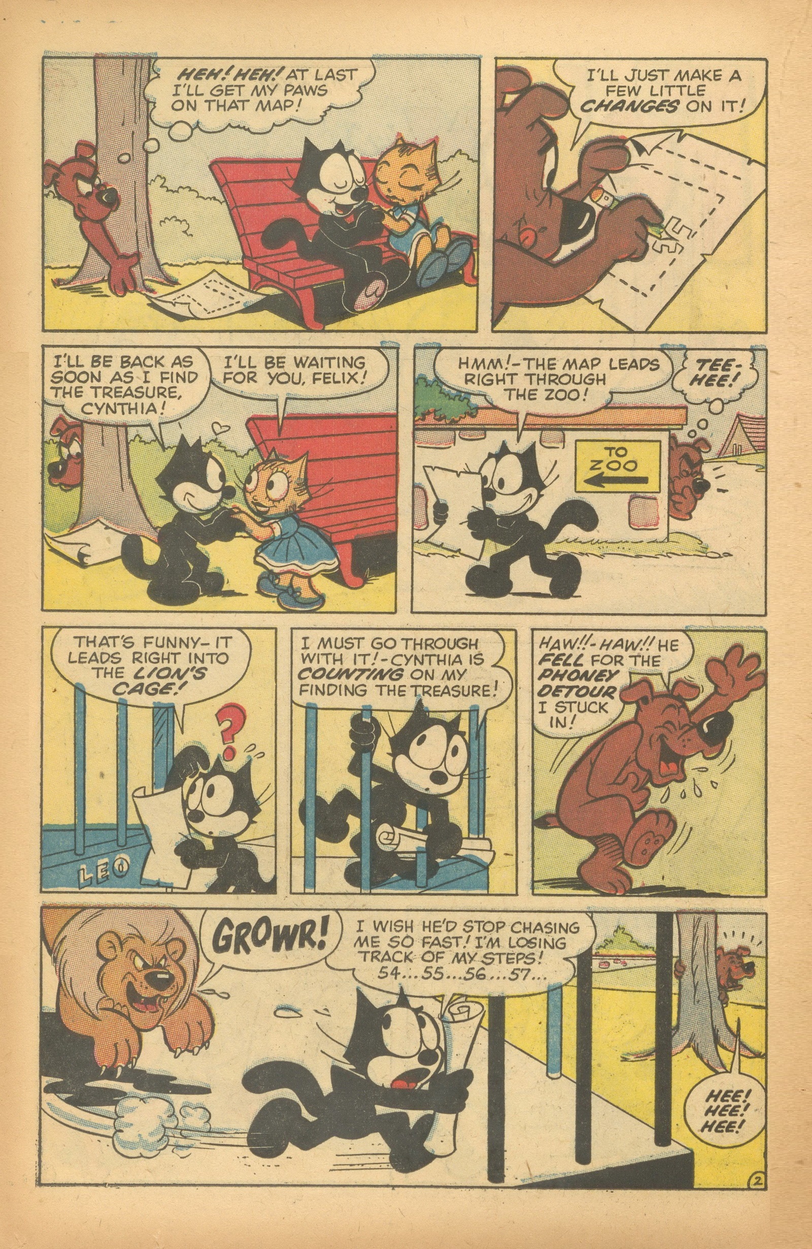 Read online Felix the Cat (1955) comic -  Issue #71 - 22