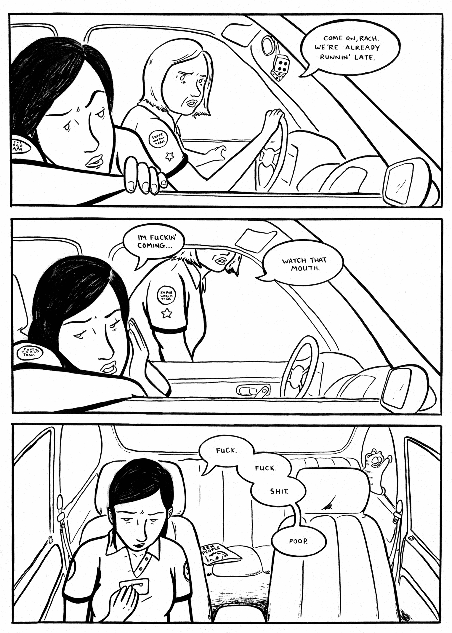 Read online Only Skin comic -  Issue #3 - 5