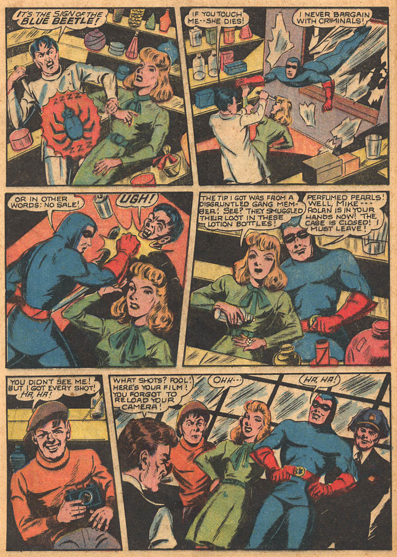Read online The Blue Beetle comic -  Issue #41 - 12