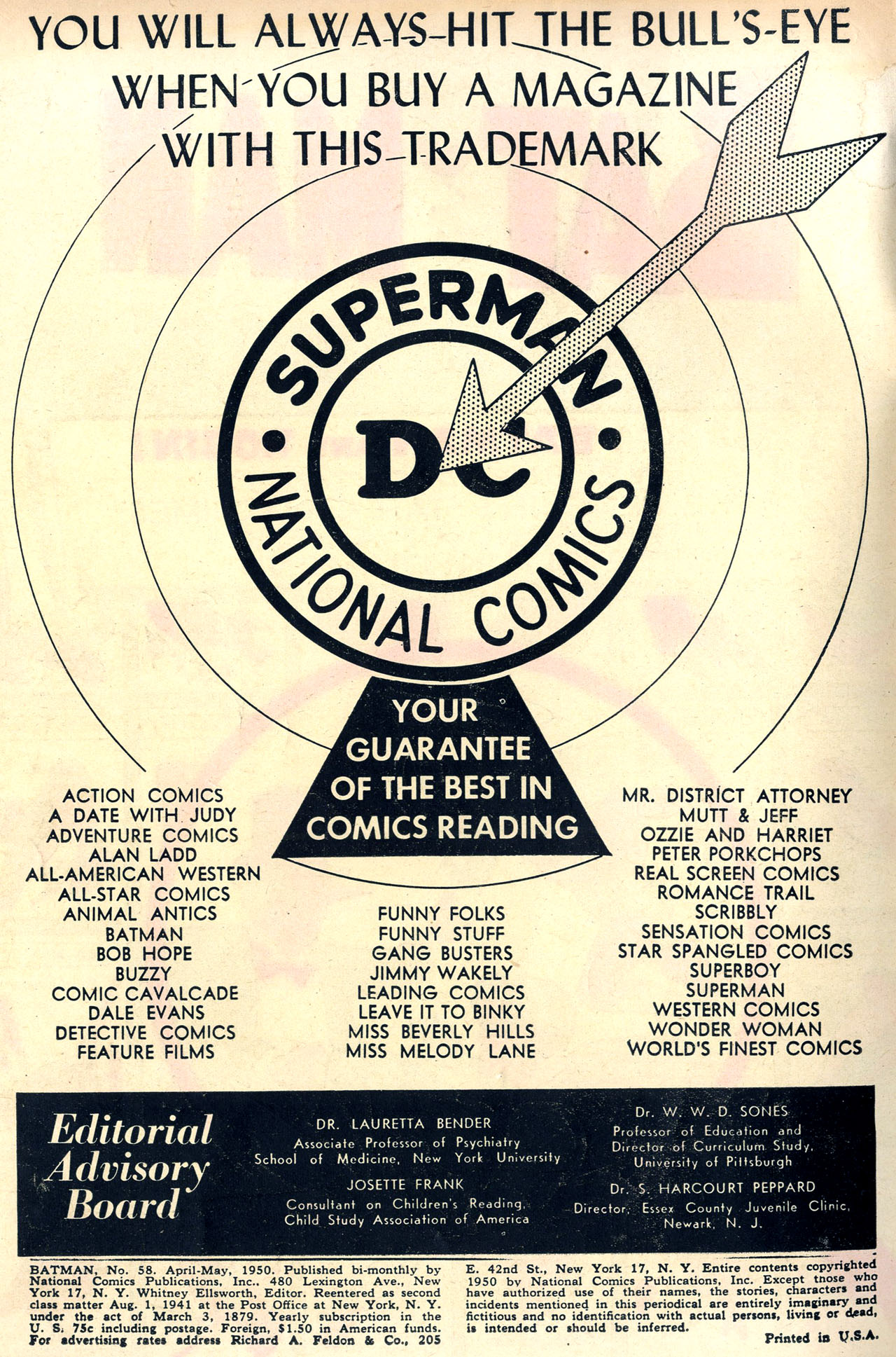 Read online Batman (1940) comic -  Issue #58 - 2