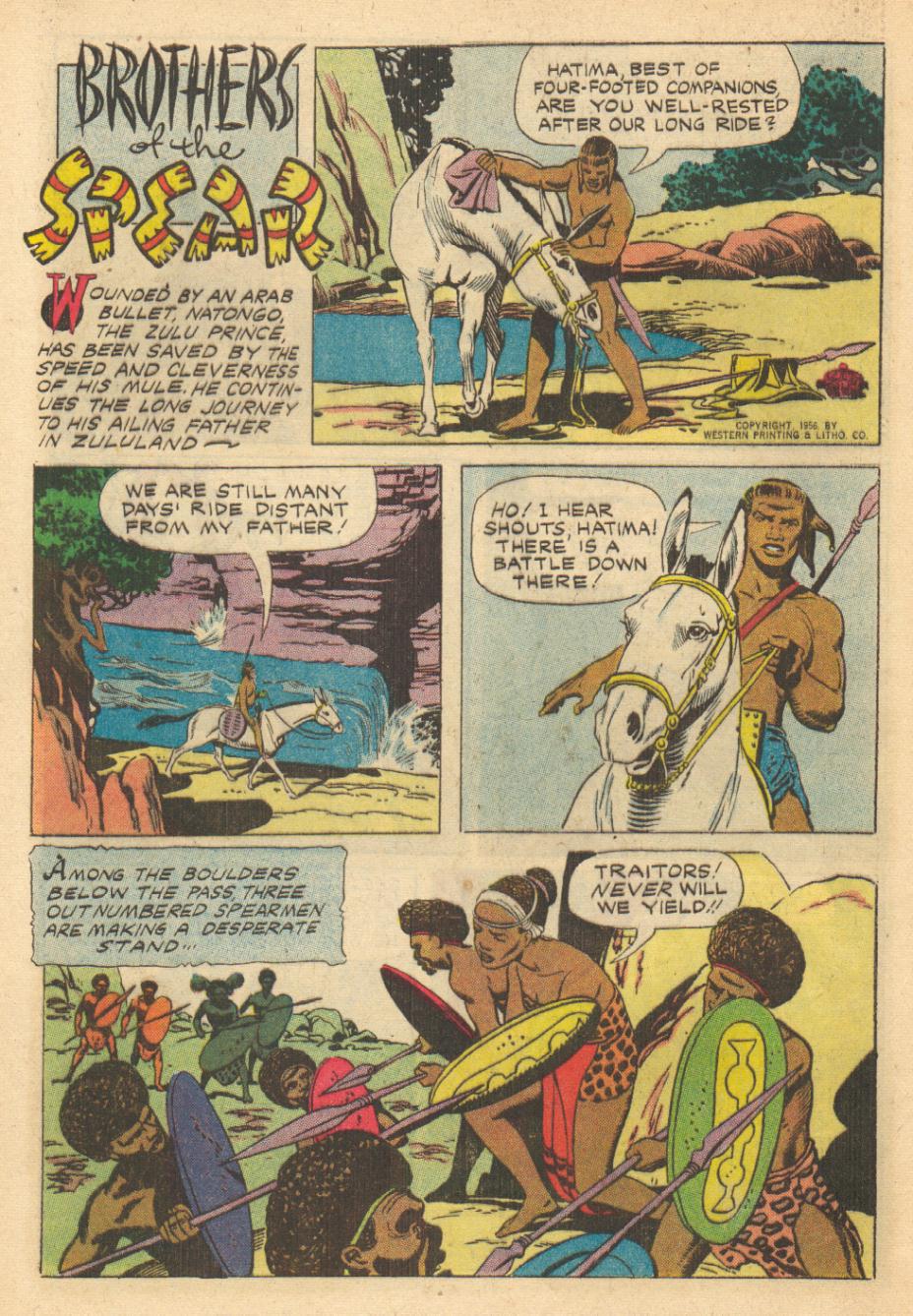 Read online Tarzan (1948) comic -  Issue #83 - 28
