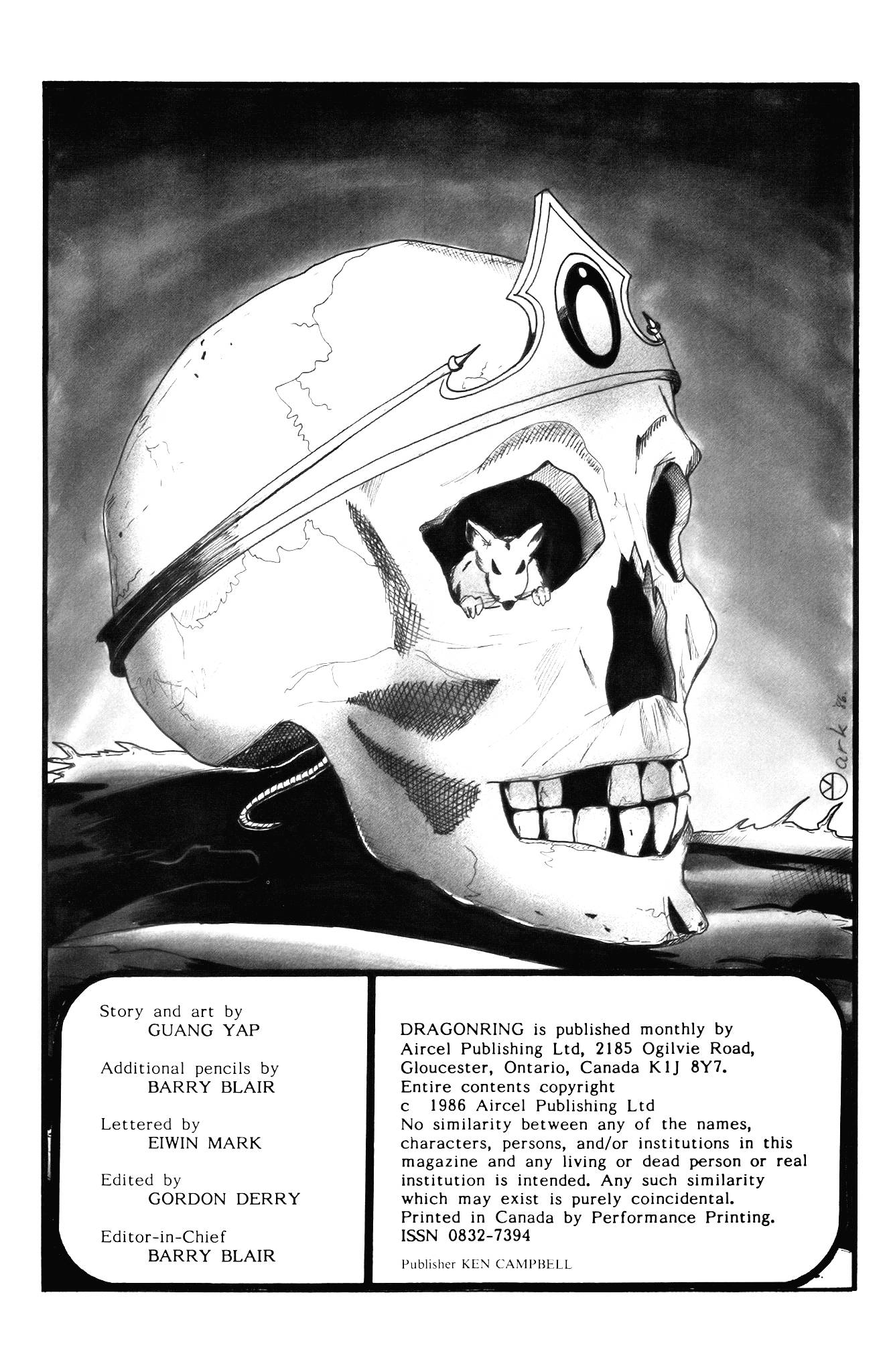 Read online Dragonring comic -  Issue #3 - 2