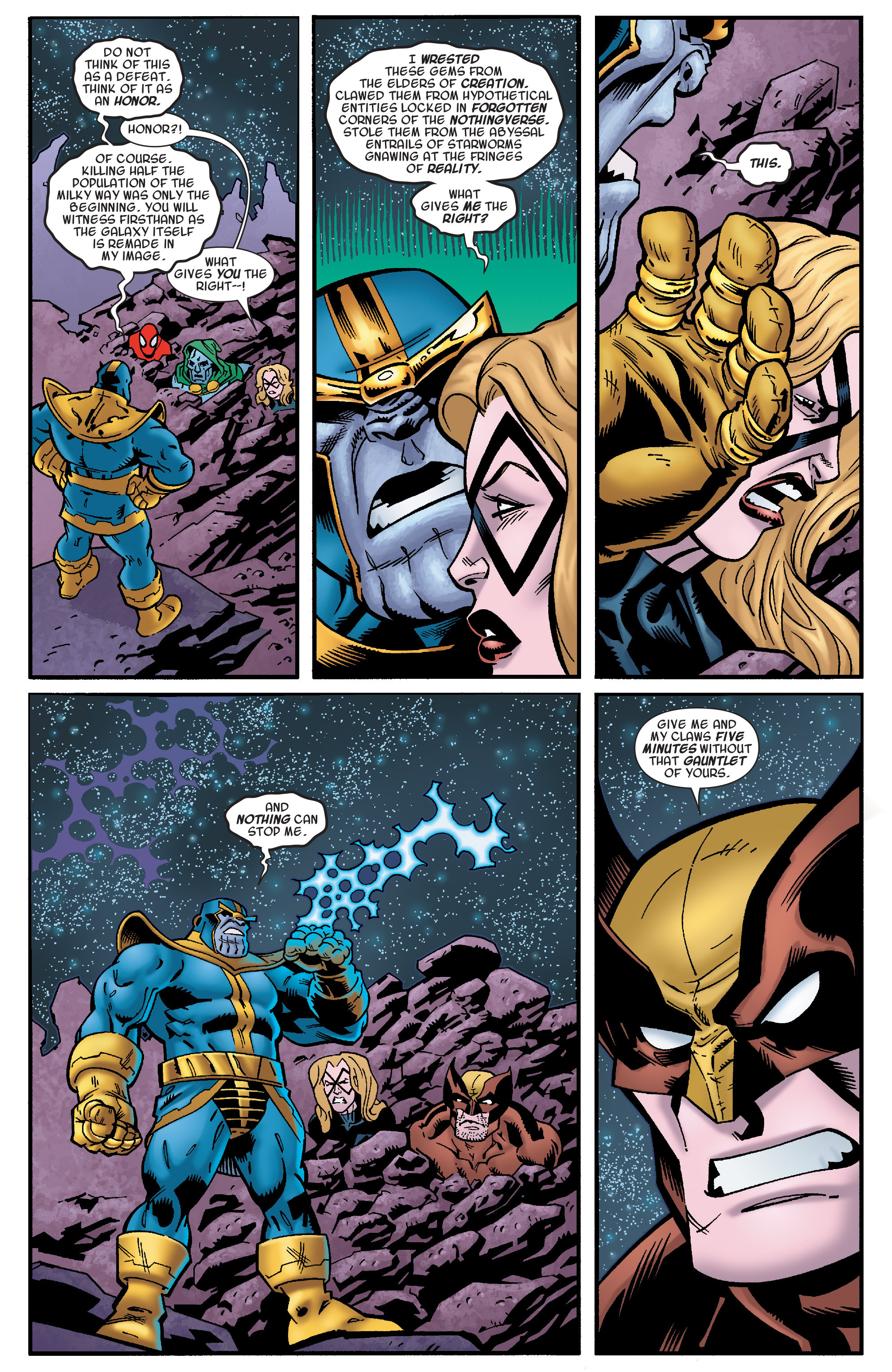Read online Avengers & the Infinity Gauntlet comic -  Issue #4 - 4