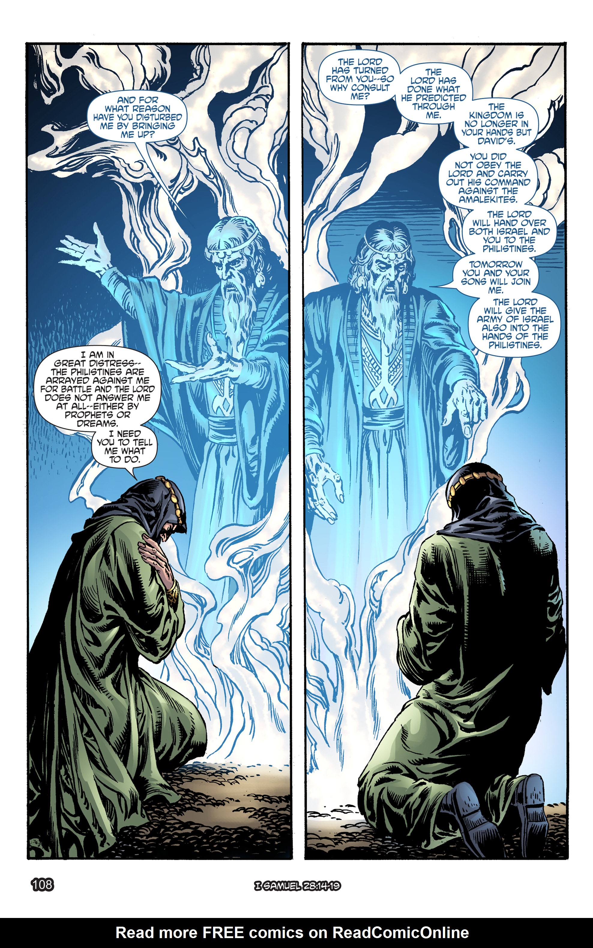 Read online The Kingstone Bible comic -  Issue #5 - 112