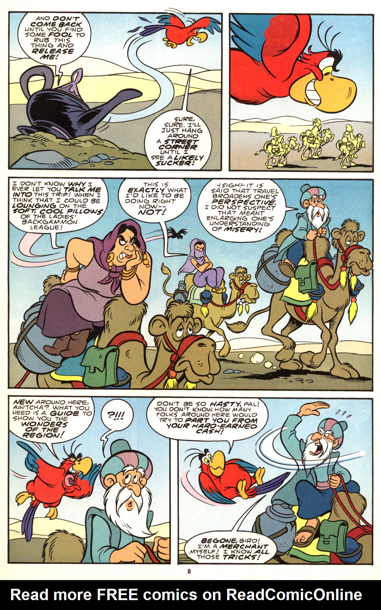 Read online The Return of Disney's Aladdin comic -  Issue #1 - 11