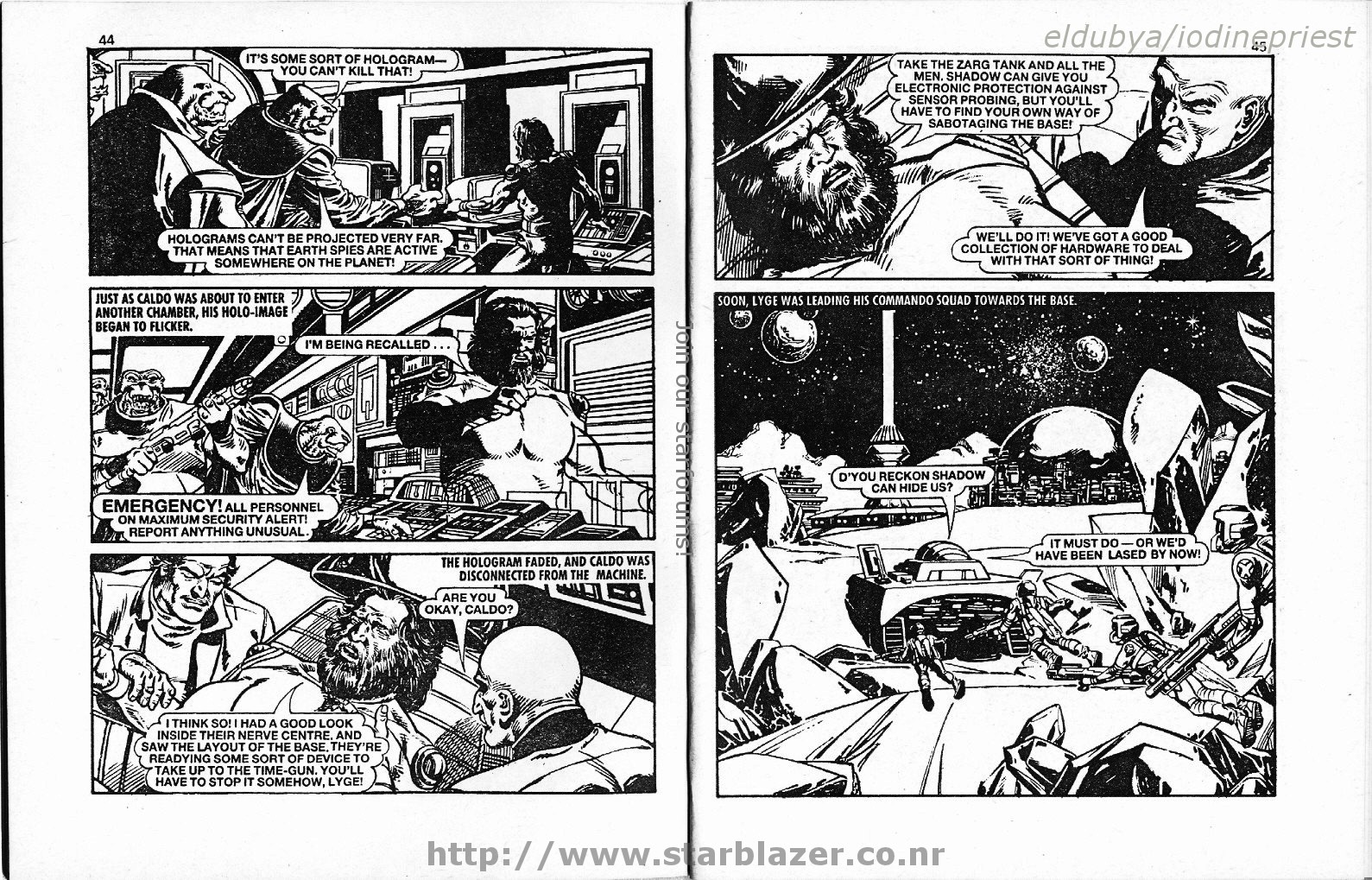 Read online Starblazer comic -  Issue #187 - 24