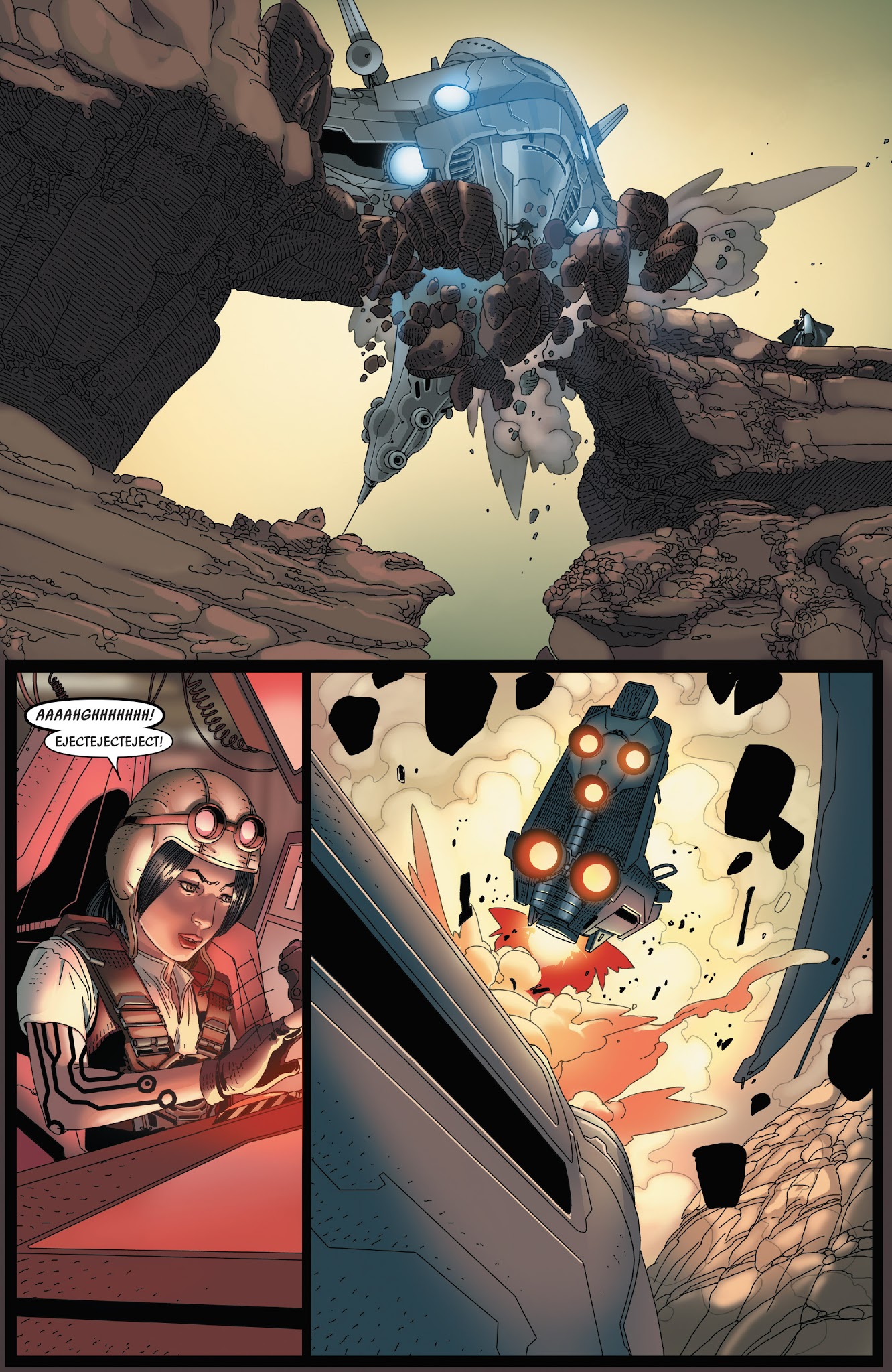Read online Star Wars: Vader Down comic -  Issue # TPB - 136