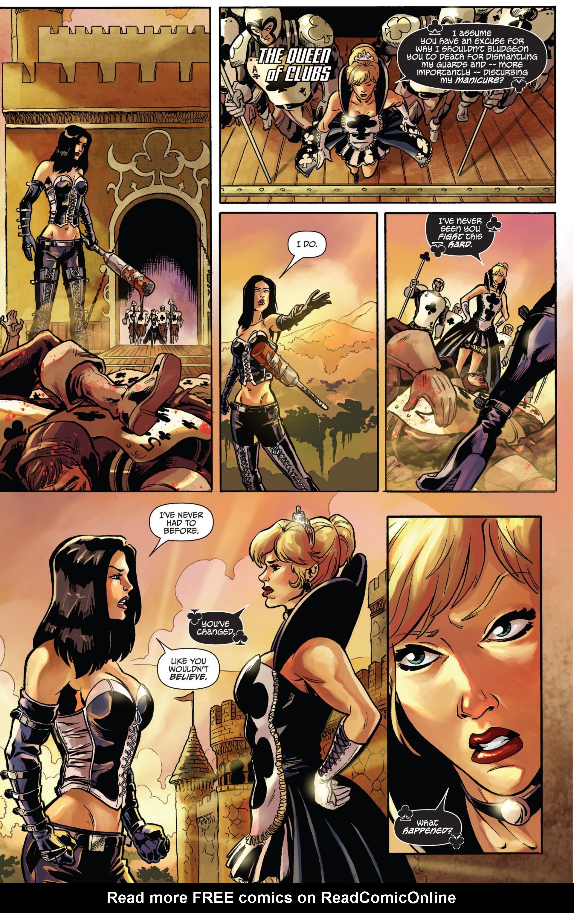 Read online Grimm Fairy Tales presents Wonderland comic -  Issue #23 - 12