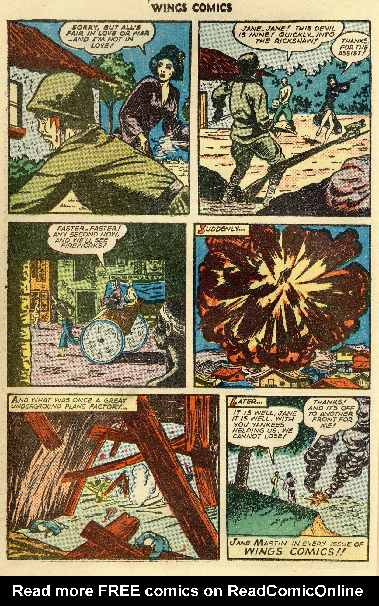 Read online Wings Comics comic -  Issue #59 - 34