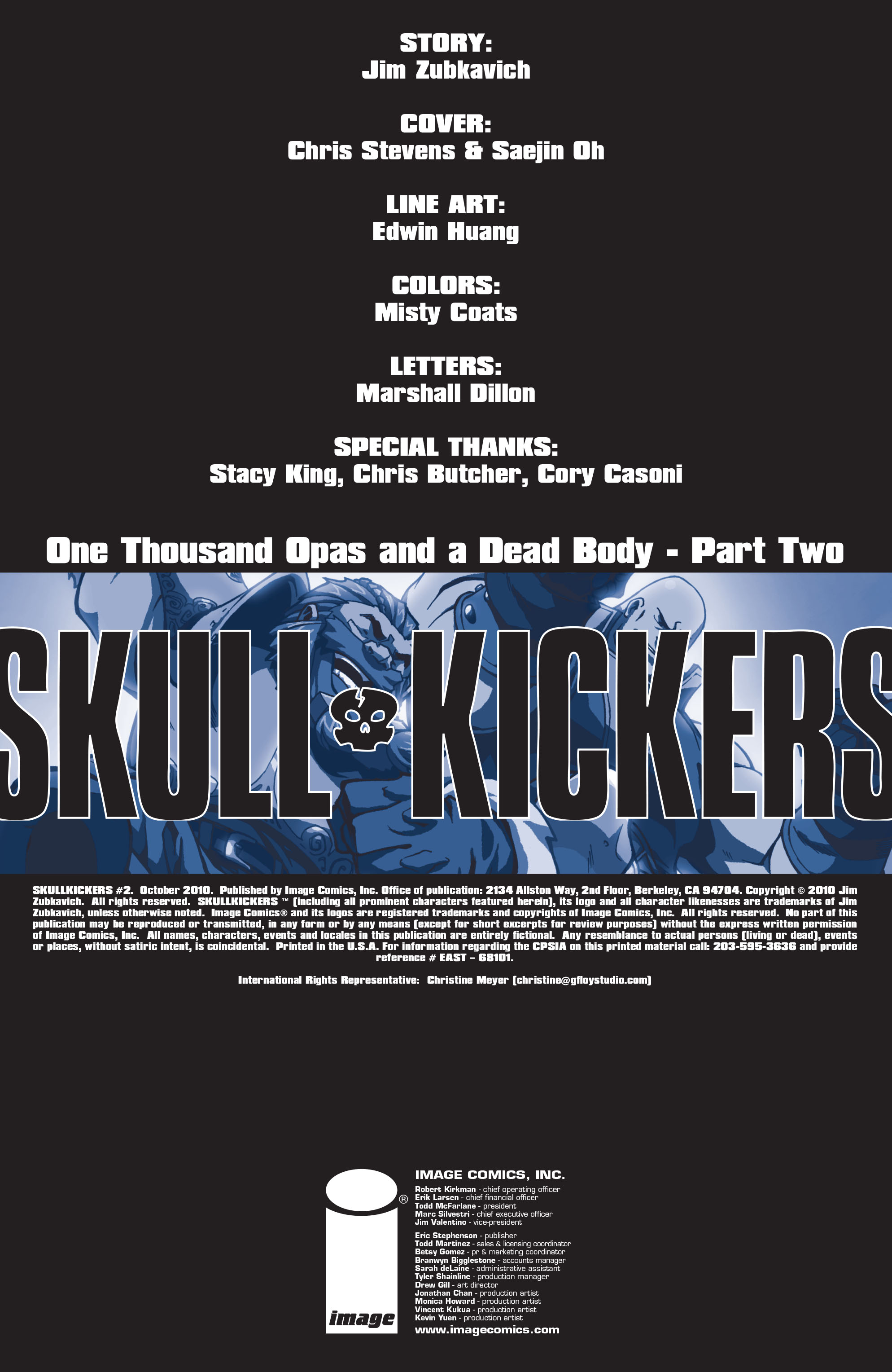 Read online Skullkickers comic -  Issue #2 - 2
