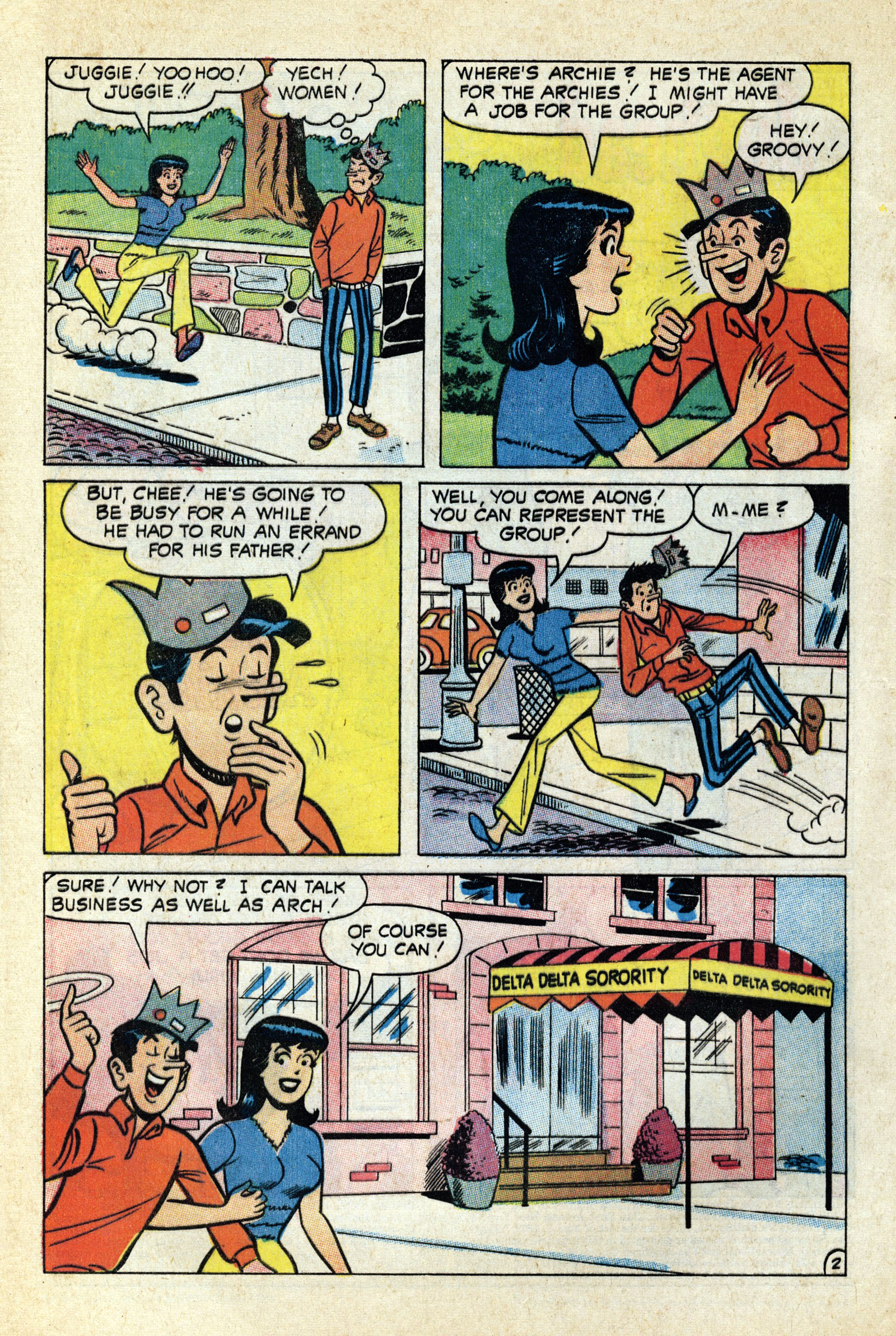 Read online Jughead (1965) comic -  Issue #164 - 4
