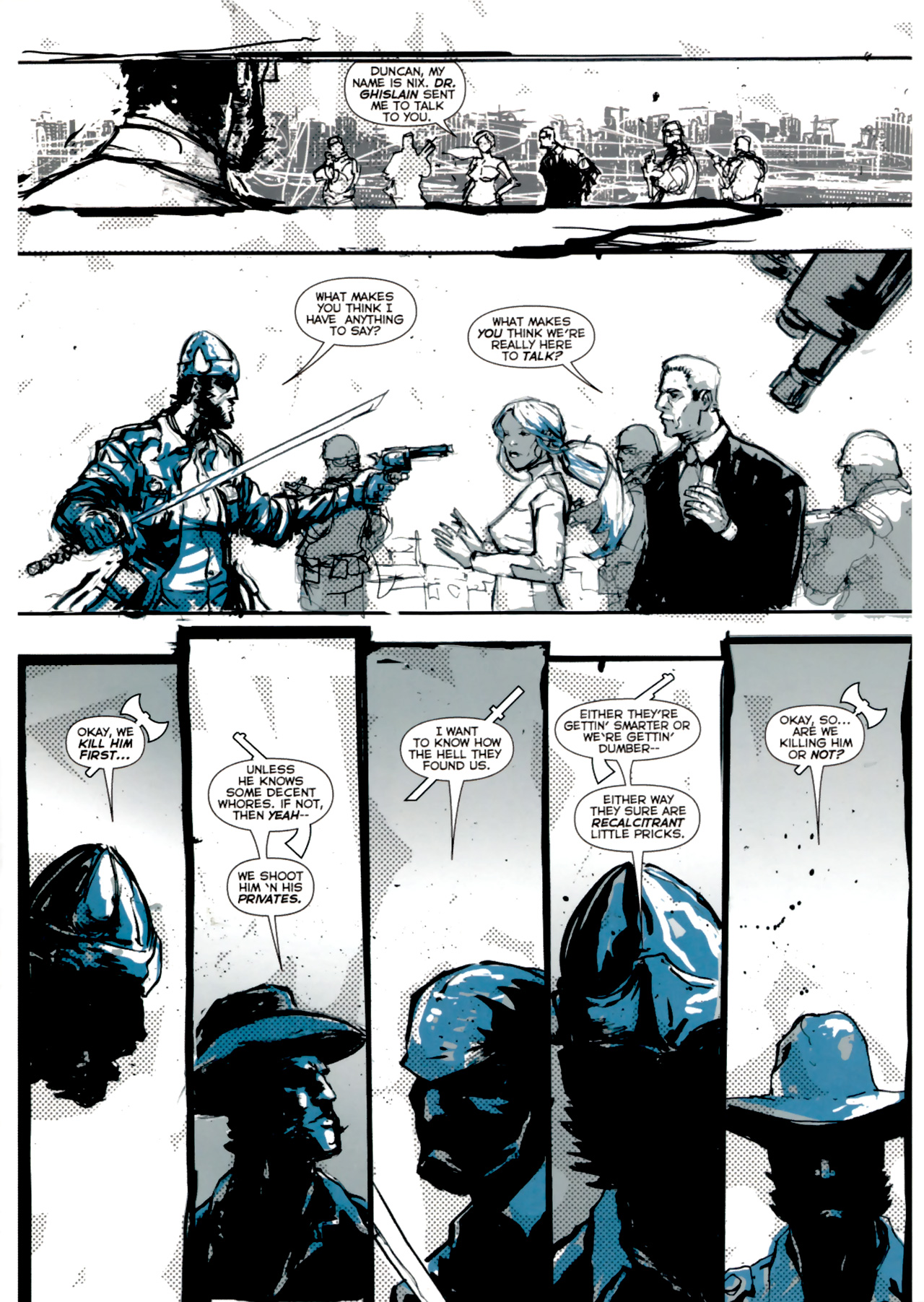 Read online Cowboy Ninja Viking comic -  Issue #1 - 9