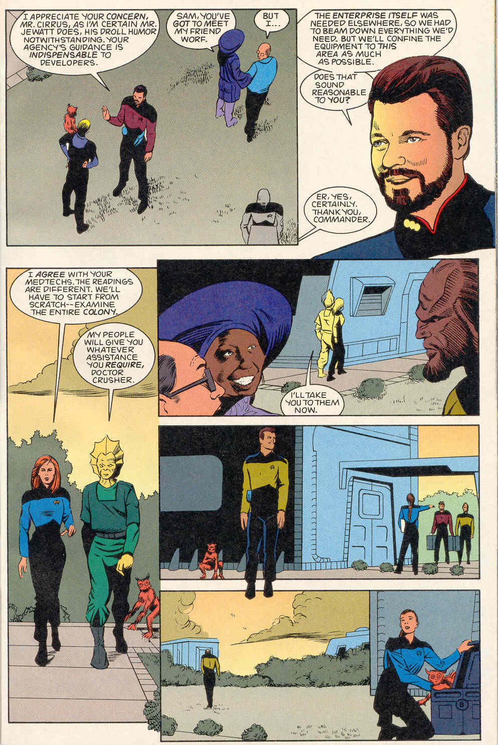 Read online Star Trek: The Next Generation (1989) comic -  Issue # _Special 1 - 9