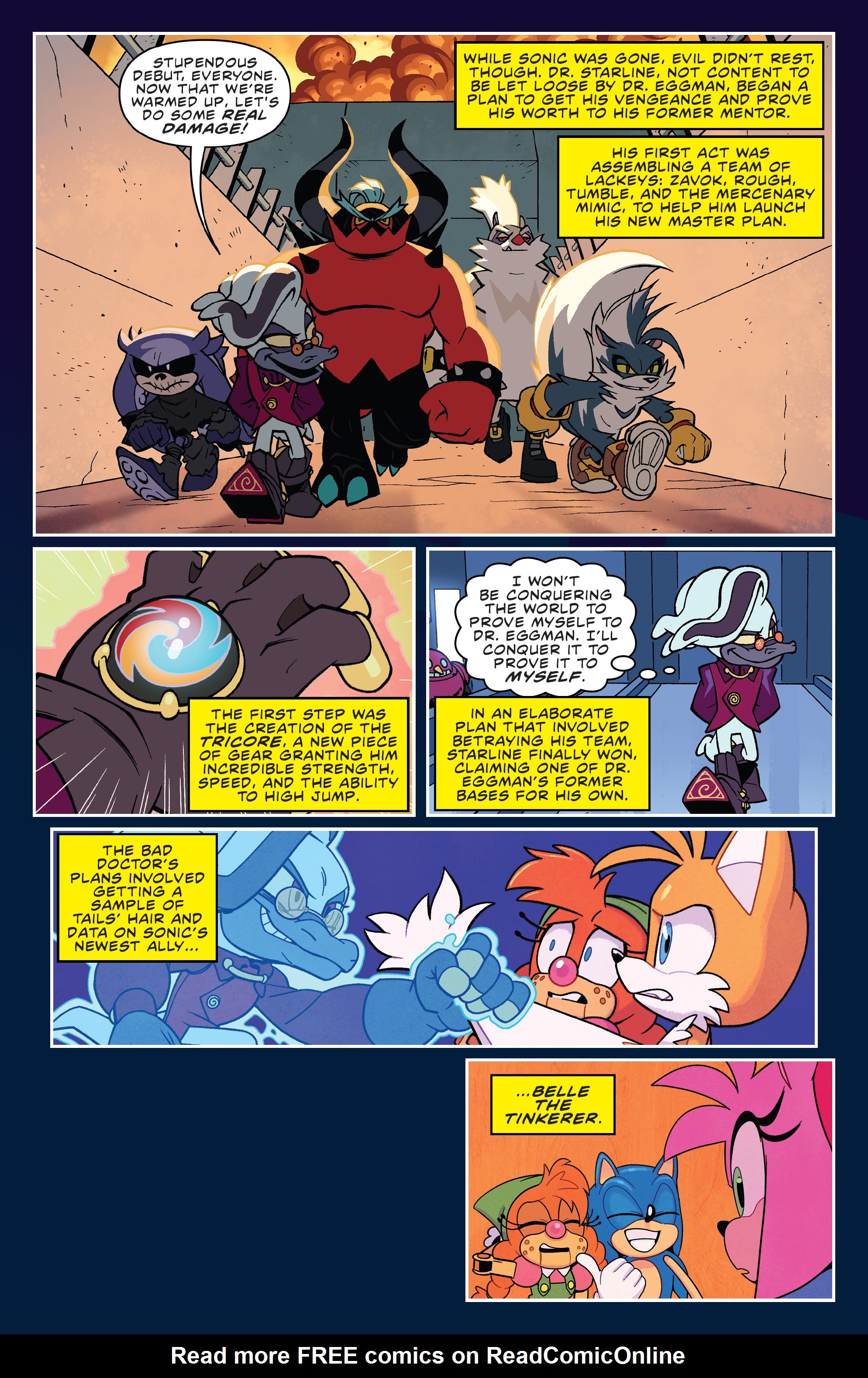 Read online Free Comic Book Day 2021 comic -  Issue # Sonic the Hedgehog 30th Anniversary Special - 22