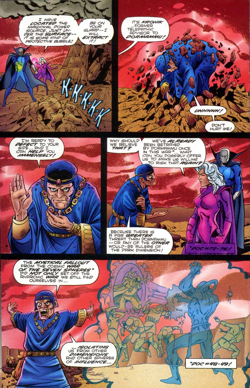 Read online Doctor Strange: Sorcerer Supreme comic -  Issue #78 - 14