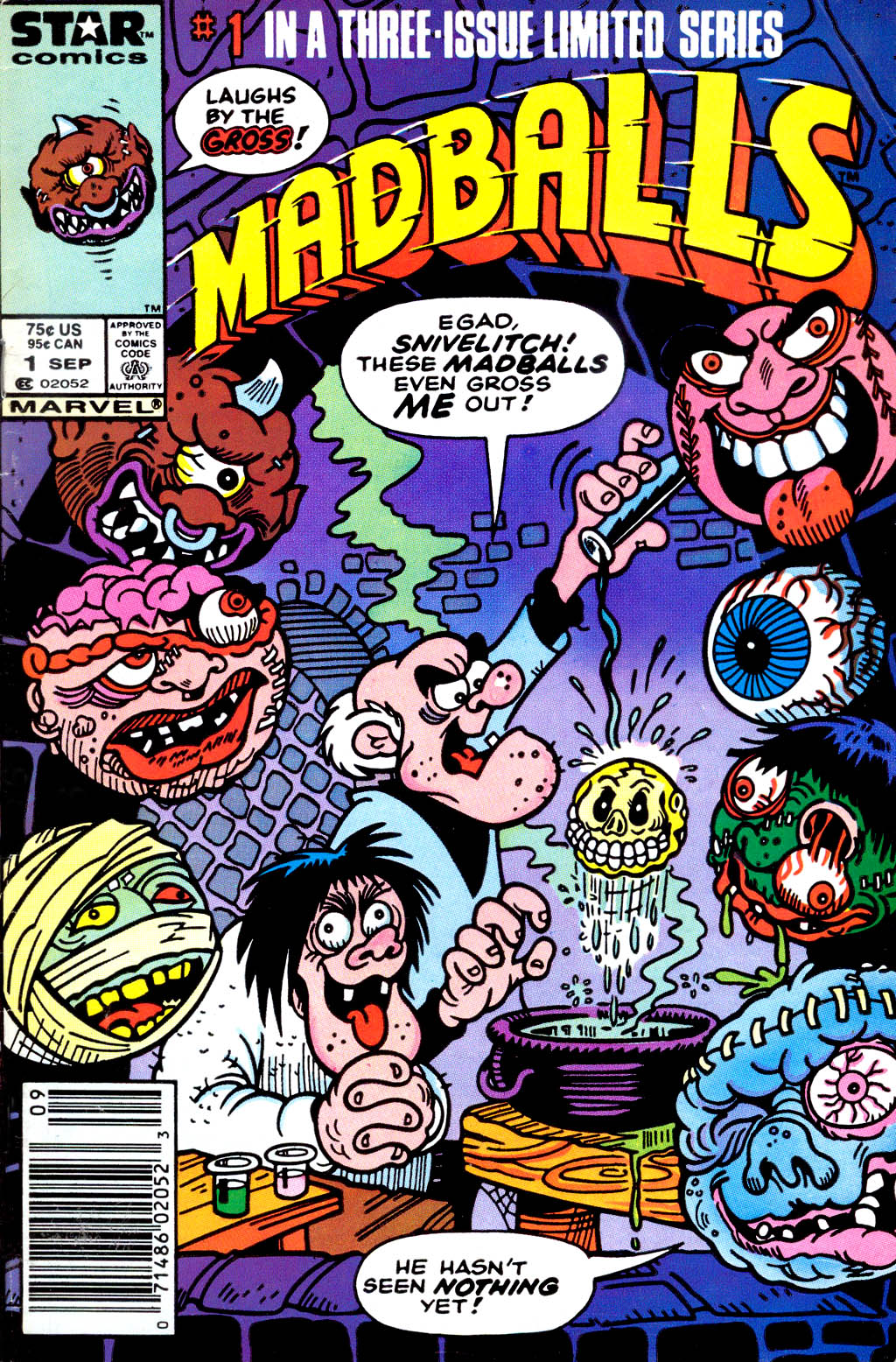 Read online Madballs comic -  Issue #1 - 1