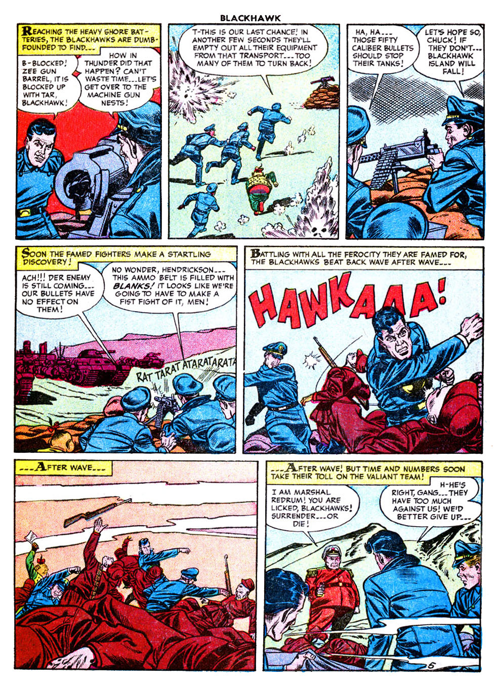 Read online Blackhawk (1957) comic -  Issue #87 - 7