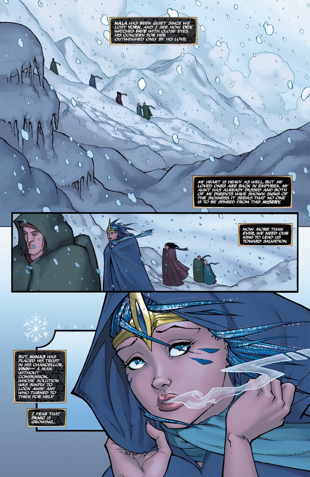 Michael Turner's Soulfire: Dying Of The Light issue 3 - Page 4