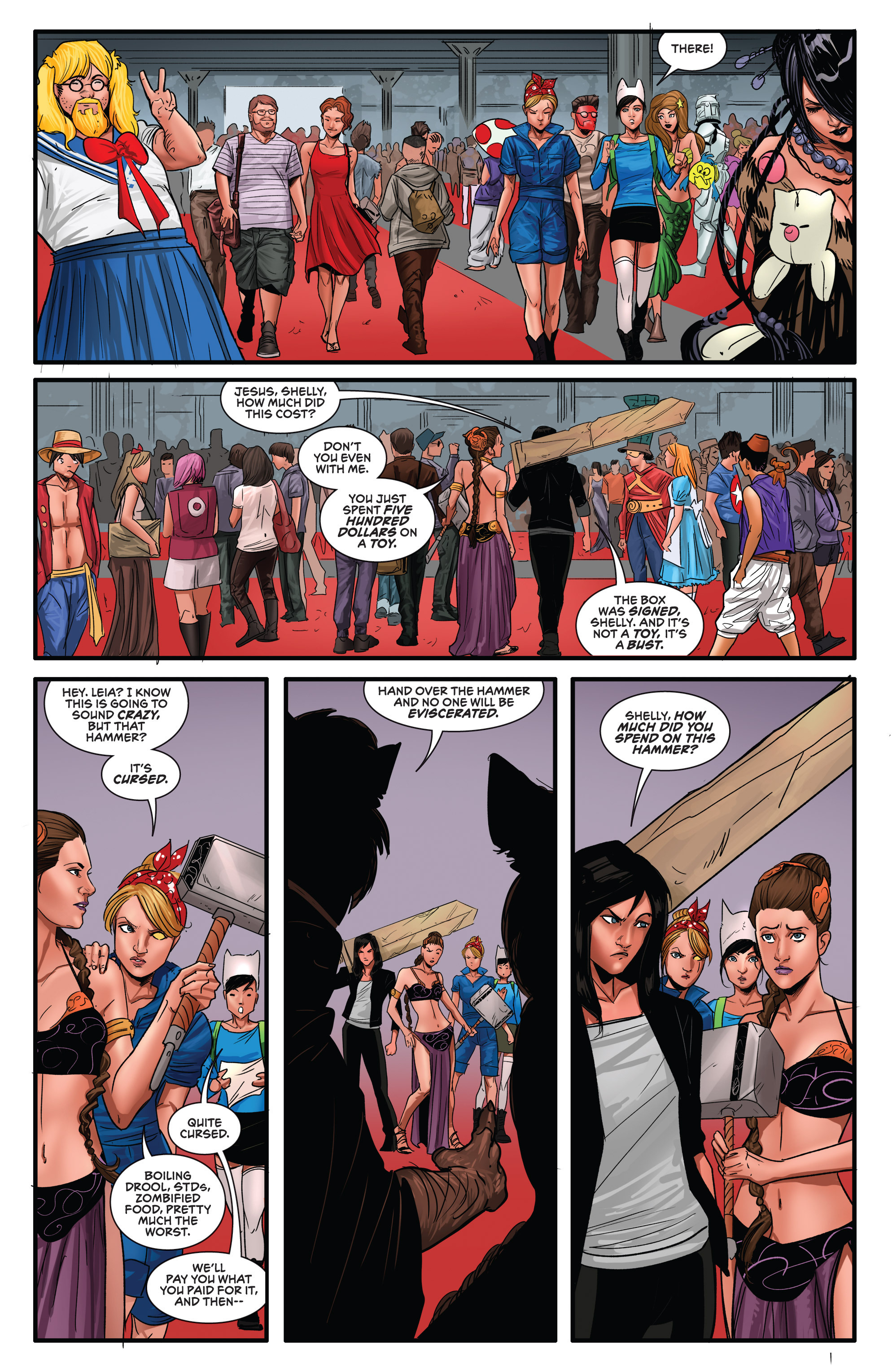 Read online Grimm Fairy Tales presents Robyn Hood (2014) comic -  Issue #11 - 13