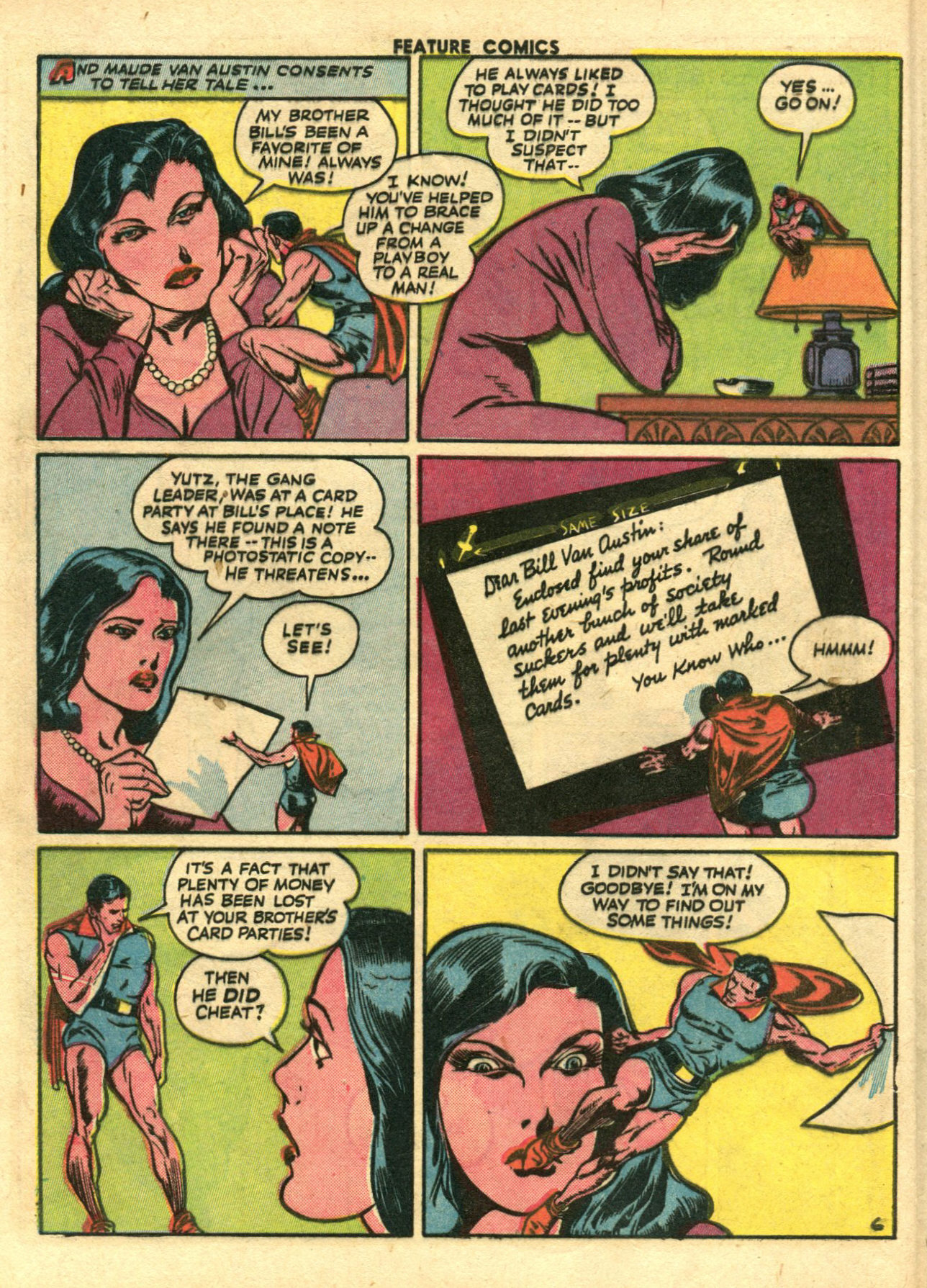 Read online Feature Comics comic -  Issue #75 - 8