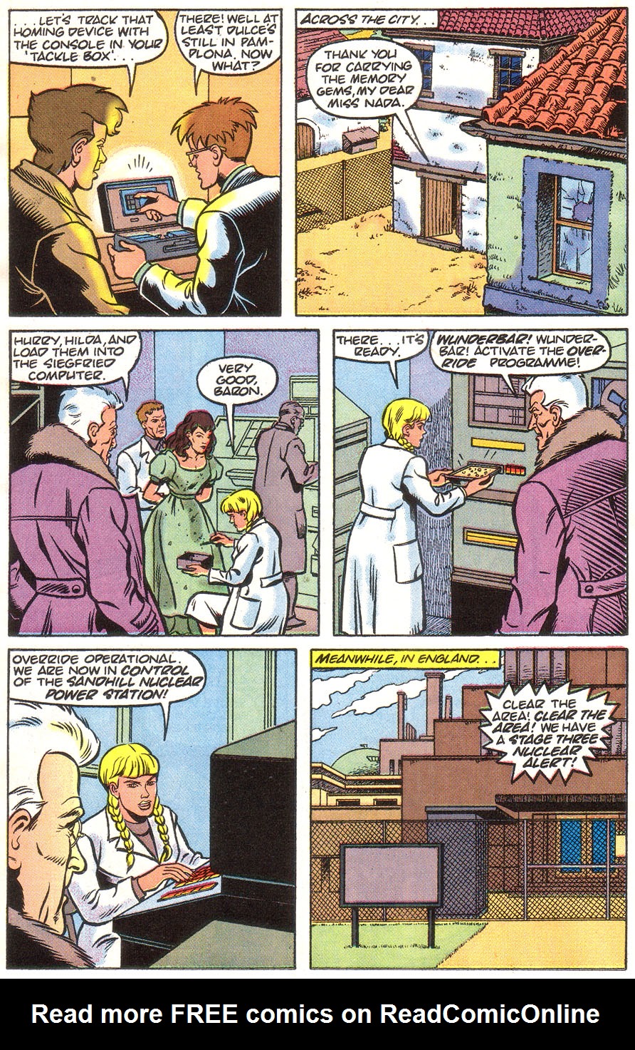 Read online James Bond Jr. comic -  Issue #5 - 20