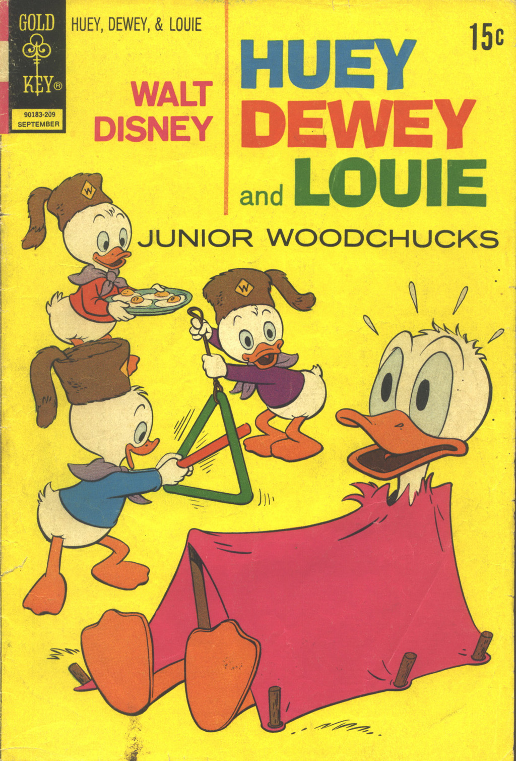 Read online Huey, Dewey, and Louie Junior Woodchucks comic -  Issue #16 - 1