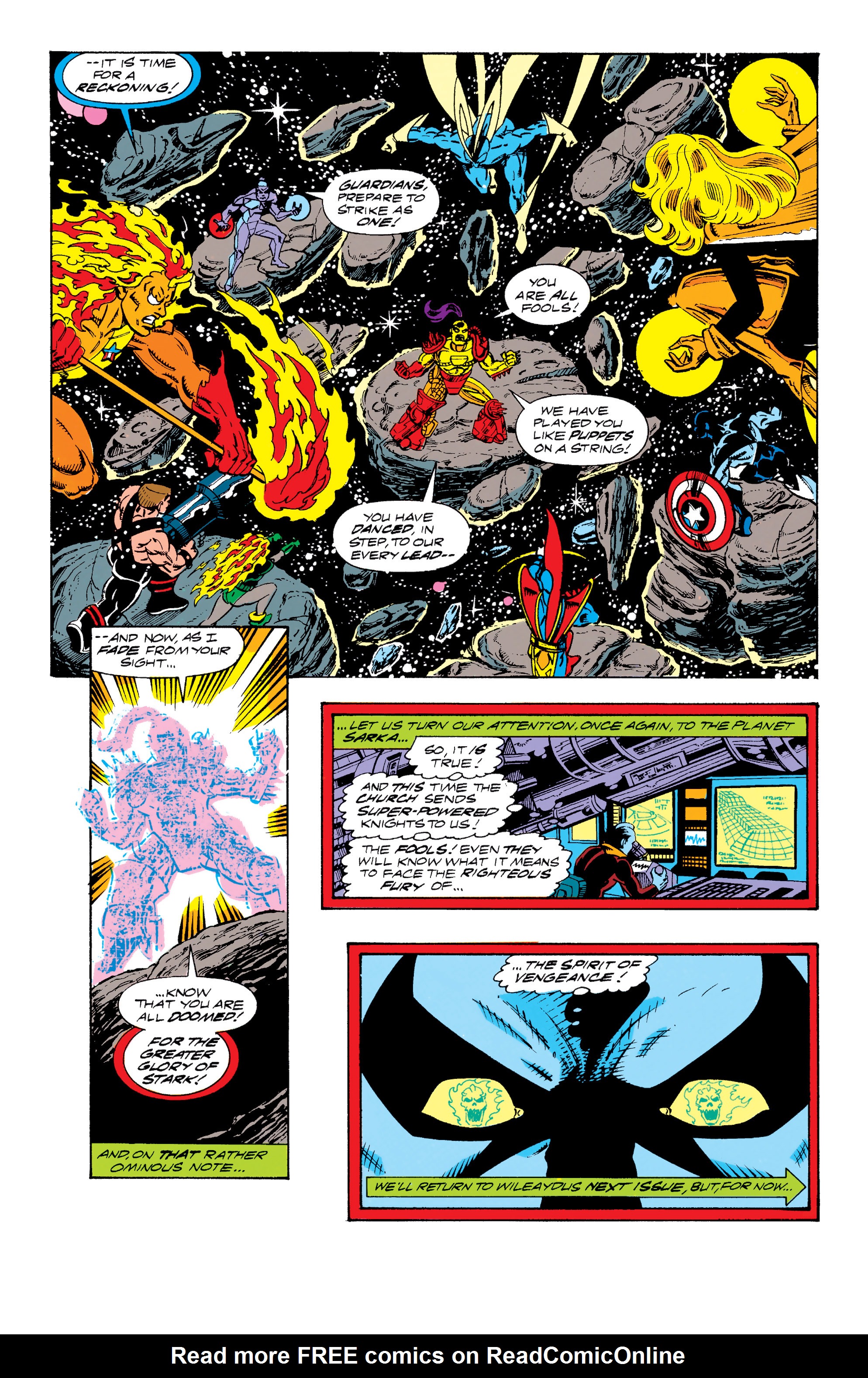 Read online Guardians of the Galaxy (1990) comic -  Issue # _TPB Guardians of the Galaxy by Jim Valentino 2 (Part 2) - 6