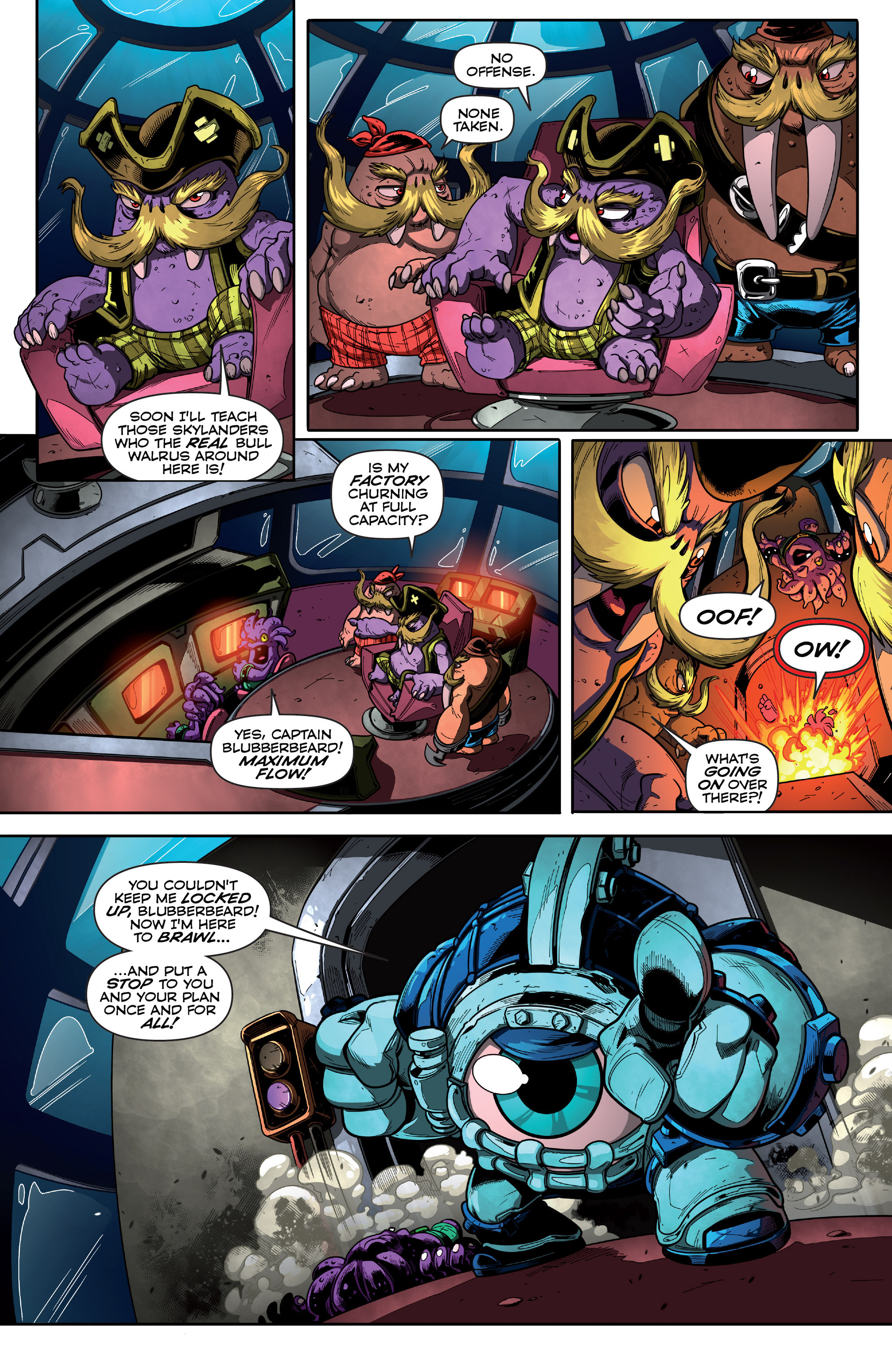Read online Skylanders Superchargers comic -  Issue #6 - 10