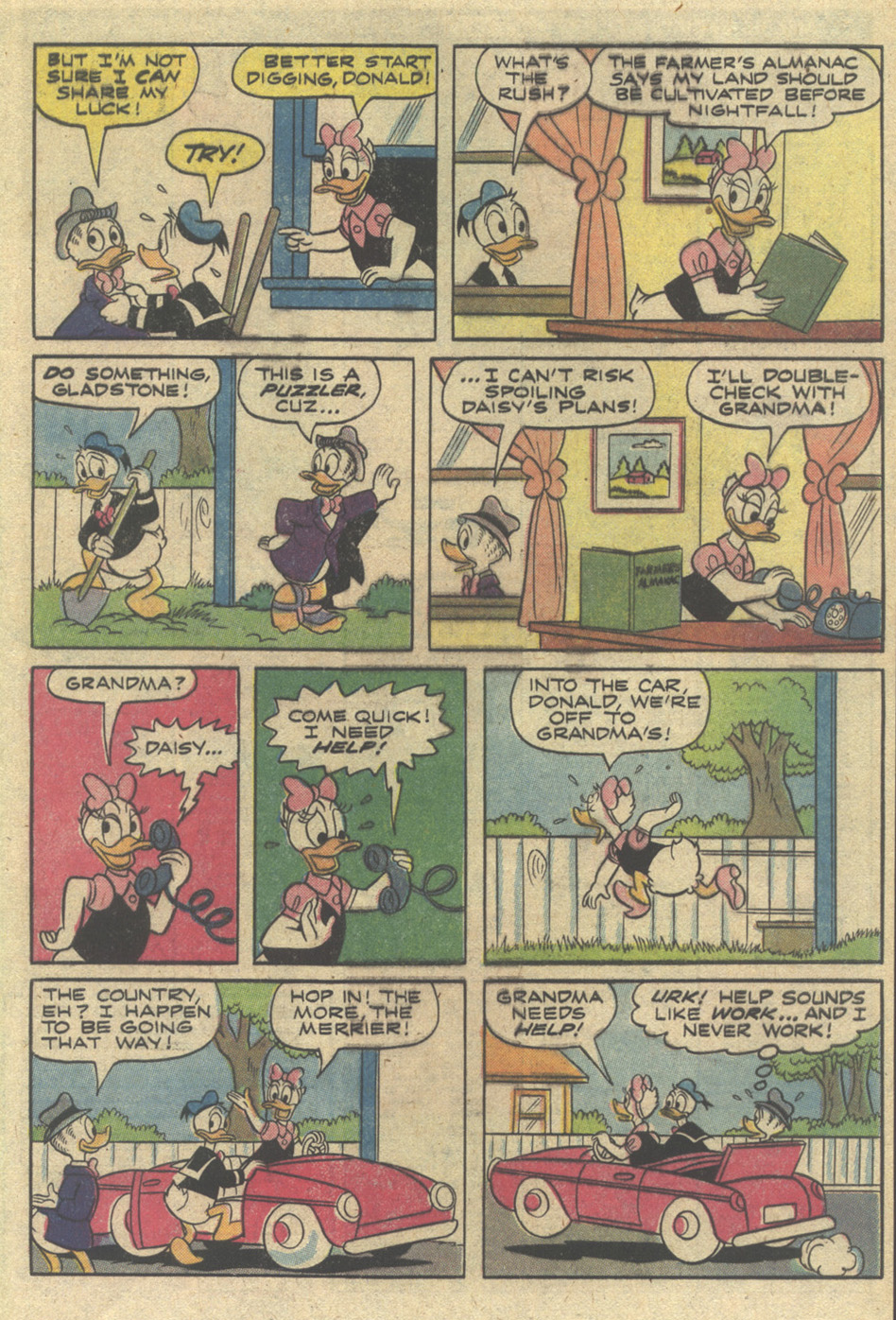 Read online Walt Disney Daisy and Donald comic -  Issue #29 - 29