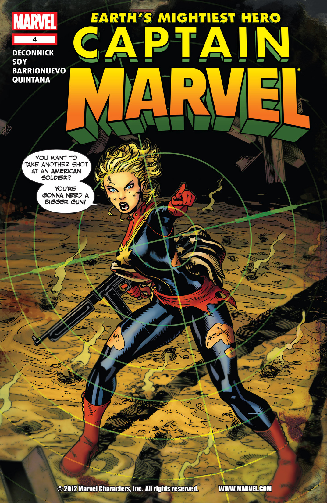 Read online Captain Marvel (2012) comic -  Issue #4 - 1