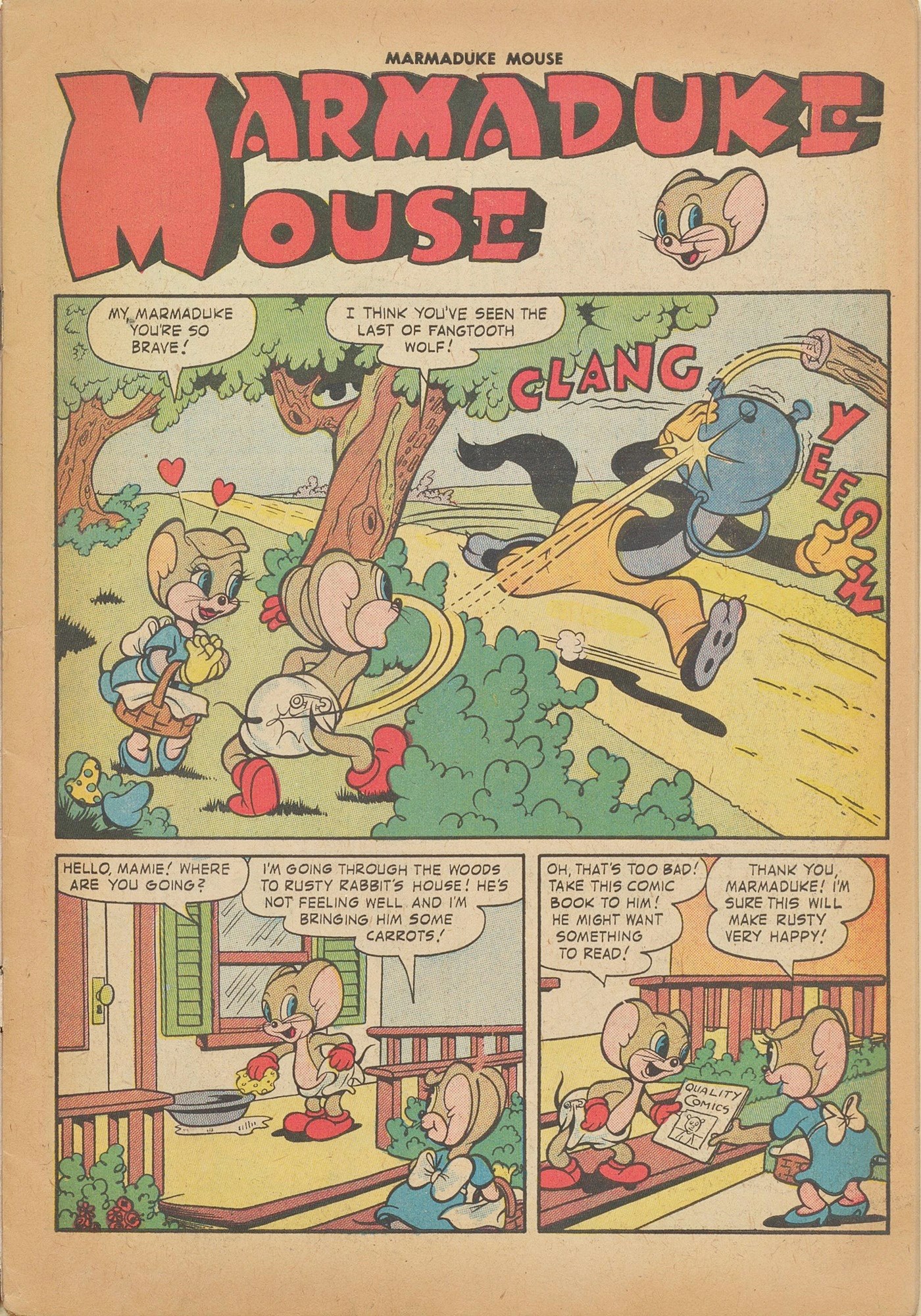 Read online Marmaduke Mouse comic -  Issue #59 - 3