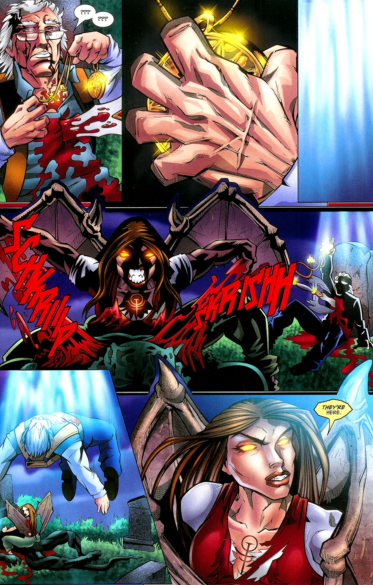 Read online Scarlett's Curse comic -  Issue #3 - 9