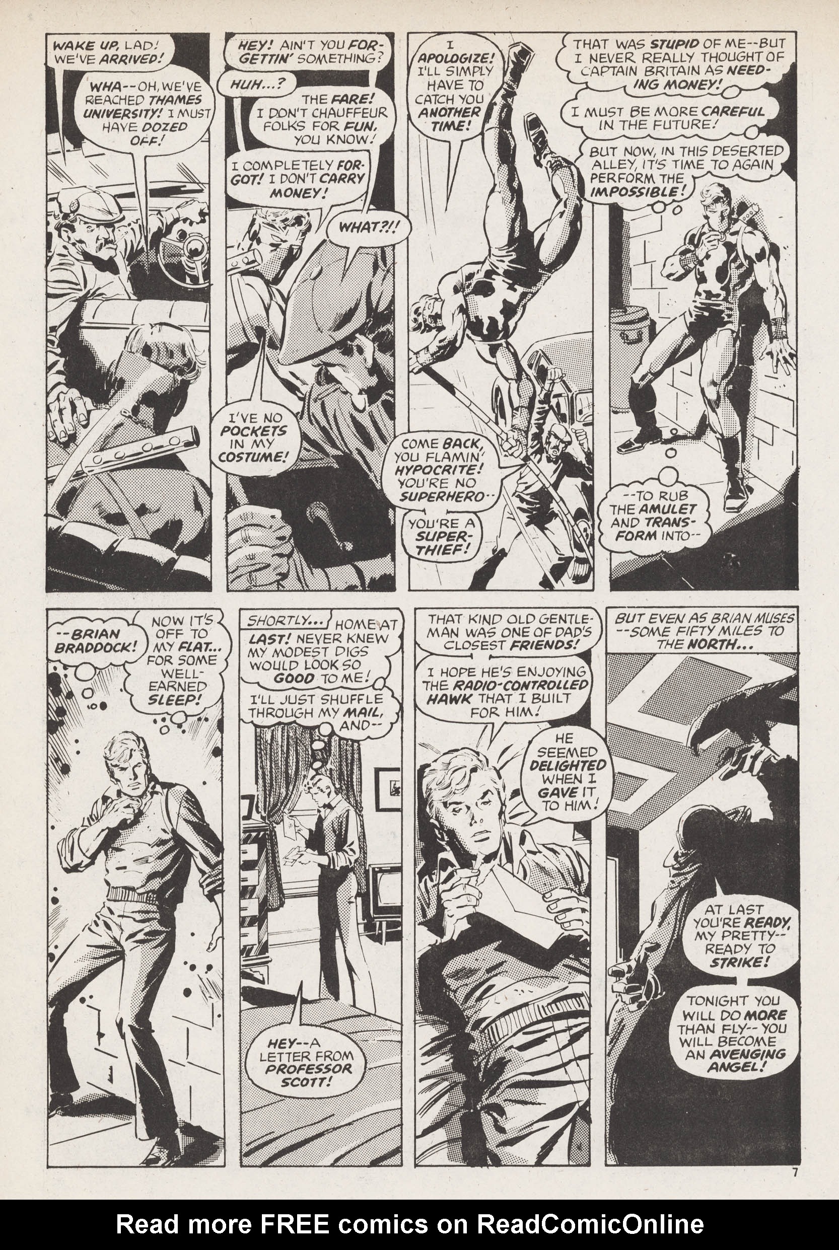 Read online Captain Britain (1976) comic -  Issue #27 - 7