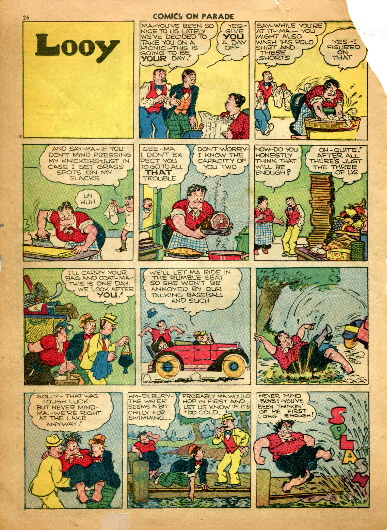 Read online Comics on Parade comic -  Issue #19 - 29