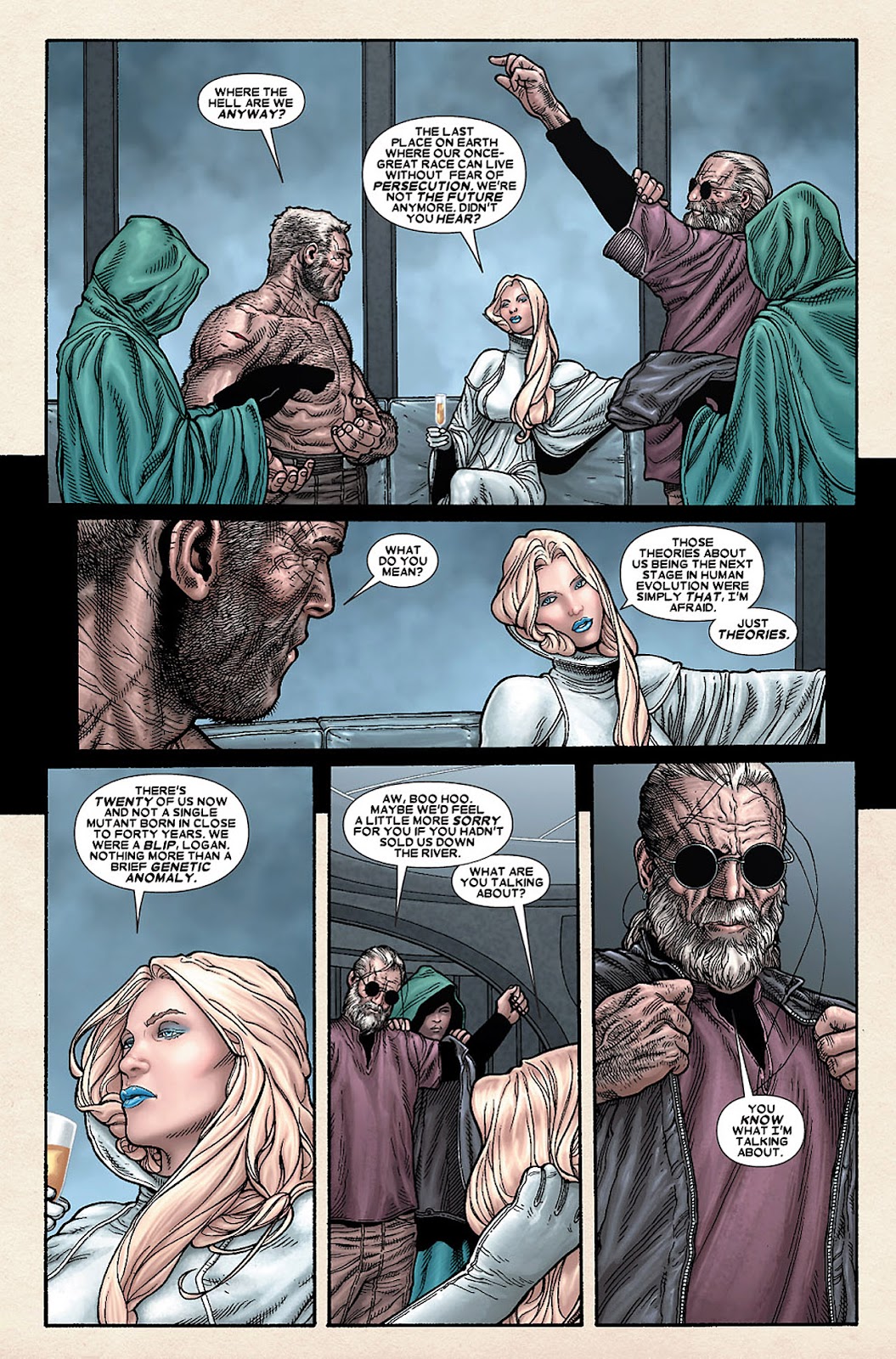 Wolverine: Old Man Logan issue Full - Page 123