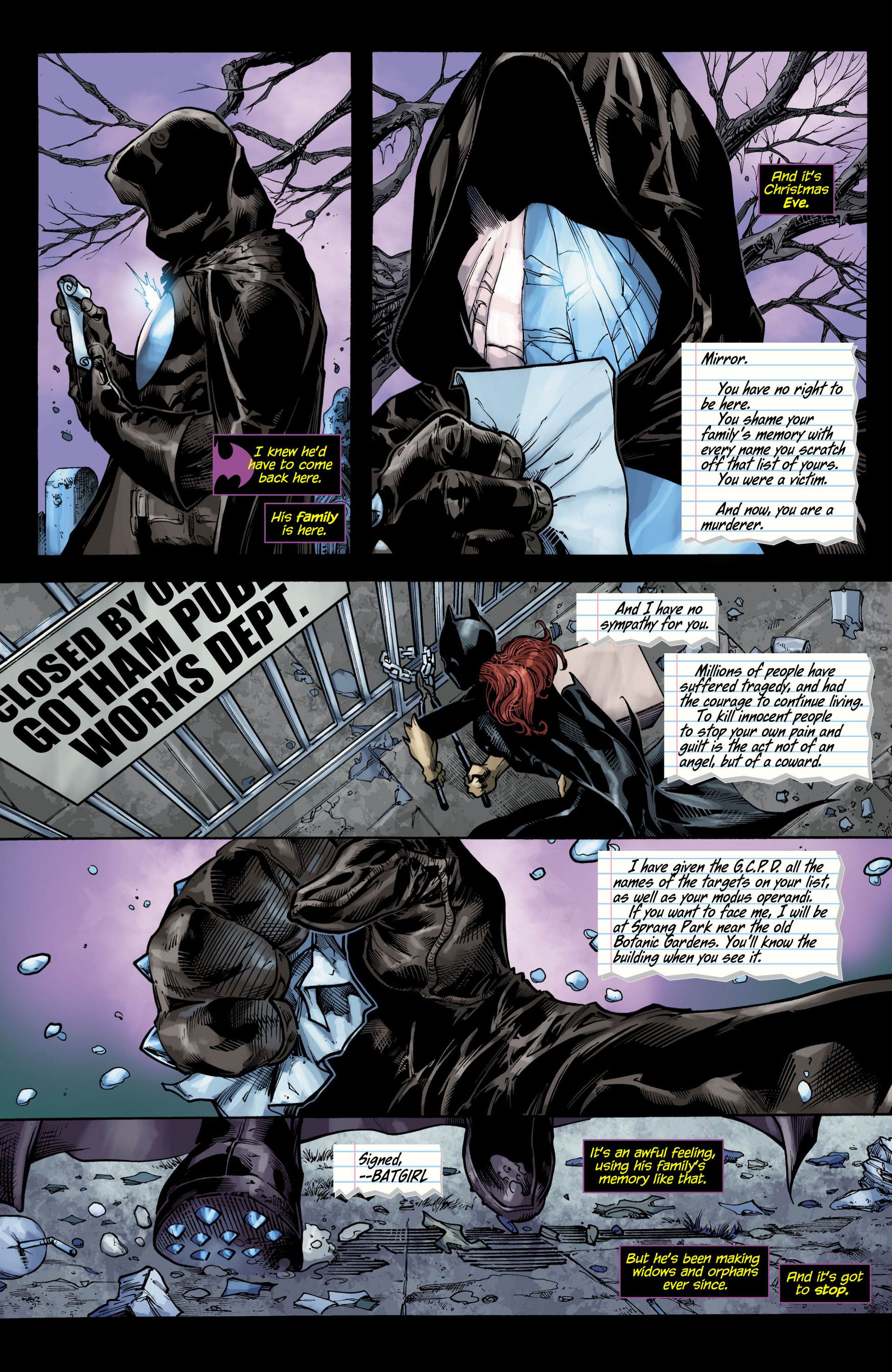 Read online Batgirl (2011) comic -  Issue # _TPB The Darkest Reflection - 82