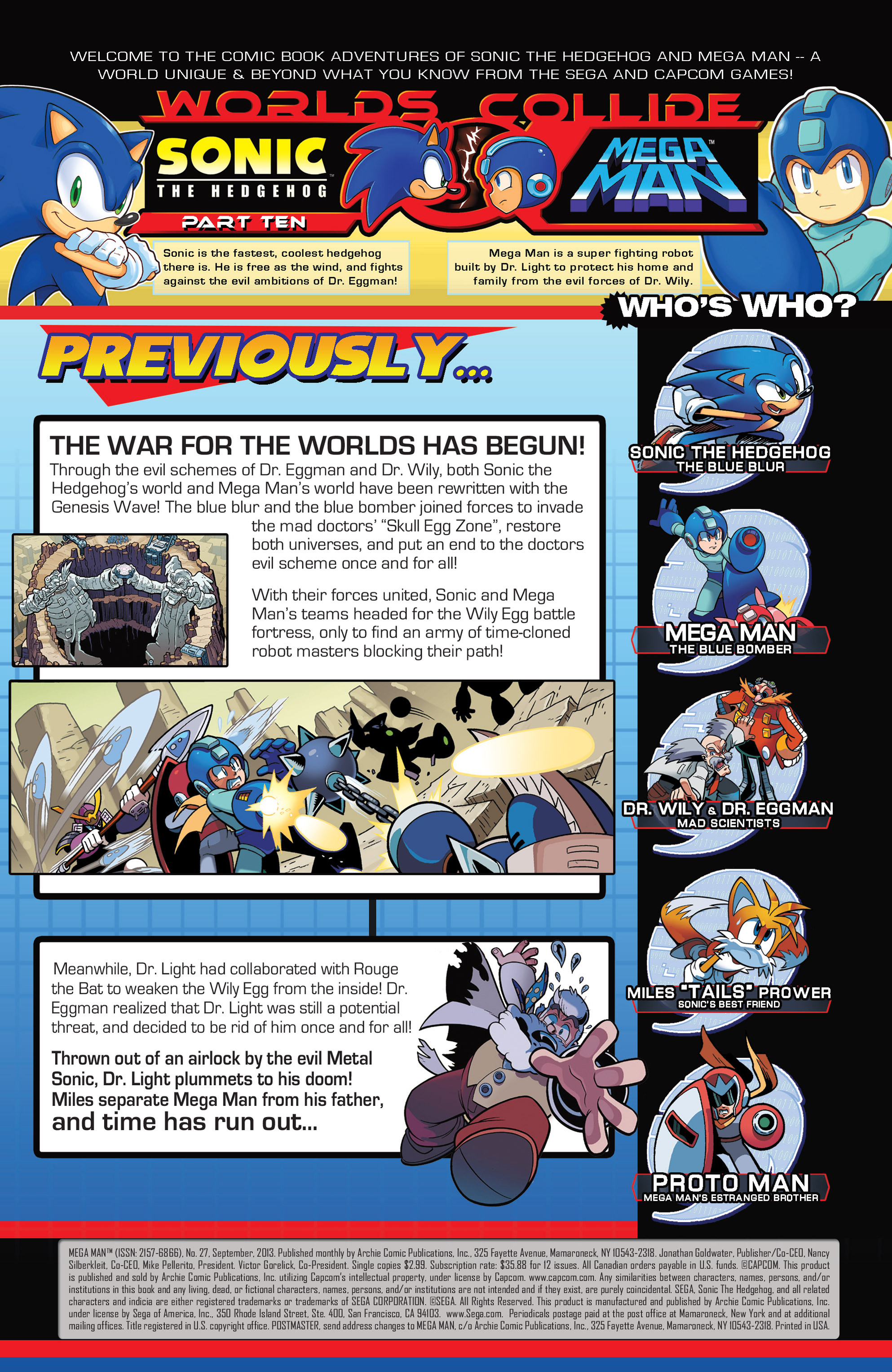 Read online Mega Man comic -  Issue #27 - 2