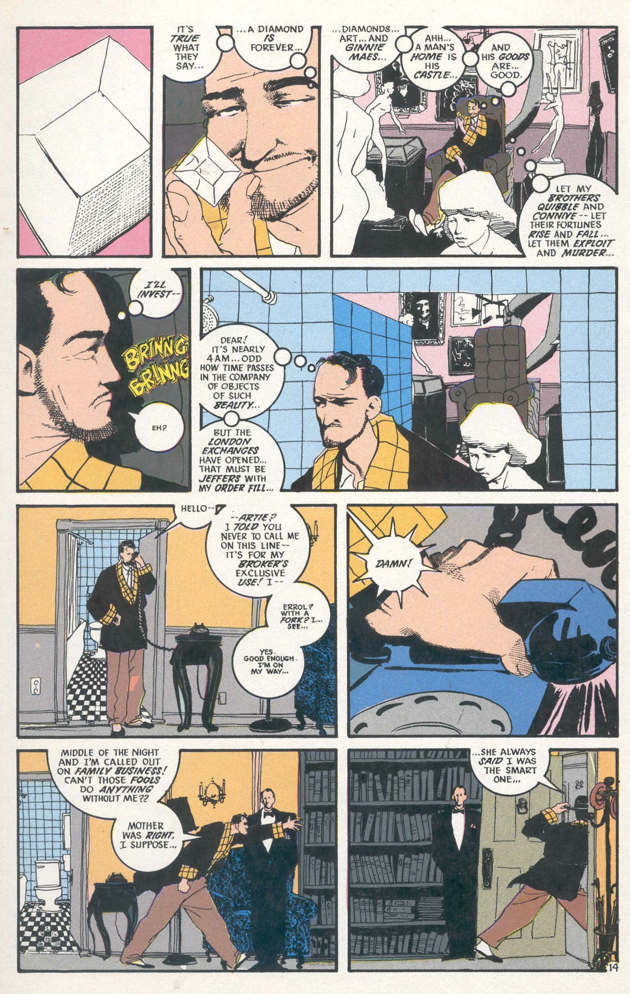 Read online The Shadow (1987) comic -  Issue #8 - 16