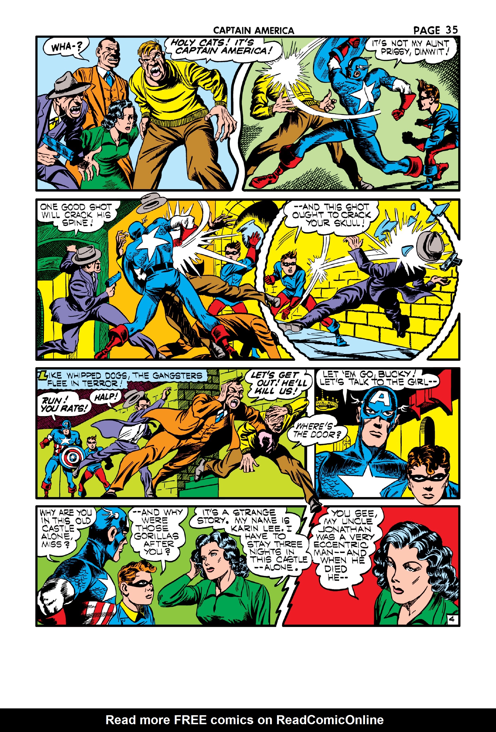 Read online Marvel Masterworks: Golden Age Captain America comic -  Issue # TPB 2 (Part 3) - 40