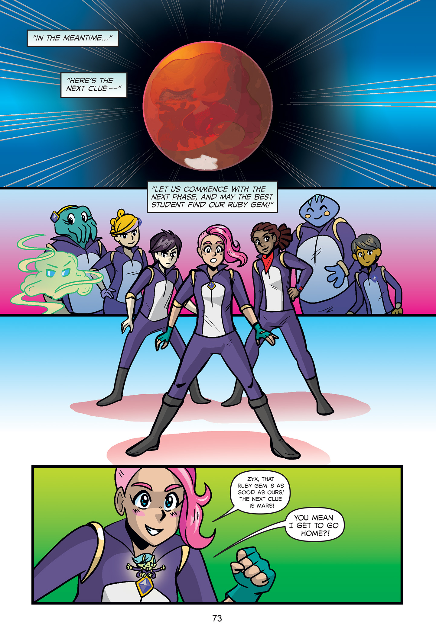 Read online Ana and the Cosmic Race comic -  Issue # TPB - 75