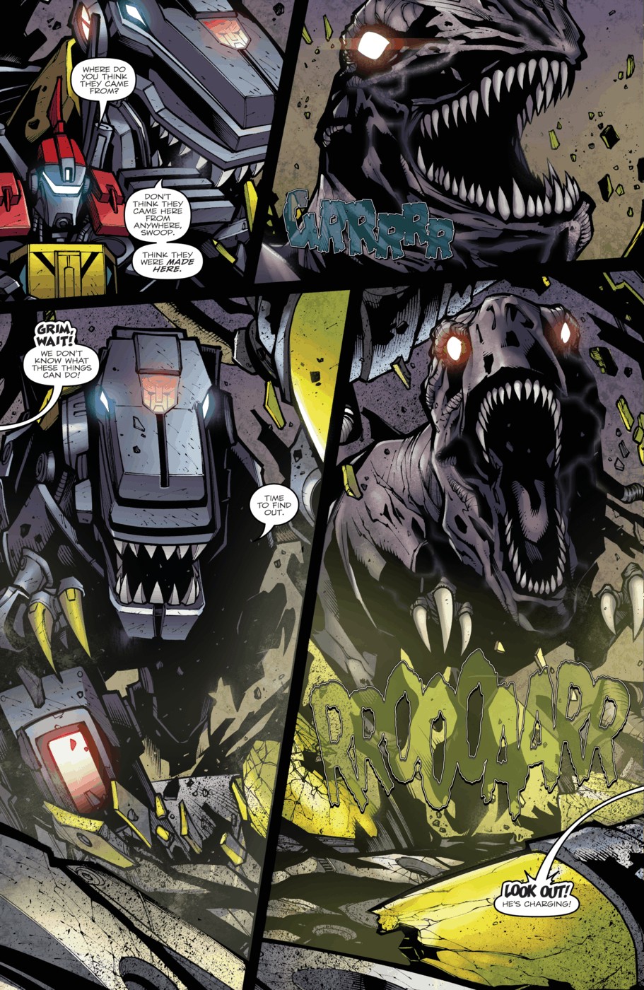 Read online Transformers Prime: Beast Hunters comic -  Issue #4 - 5