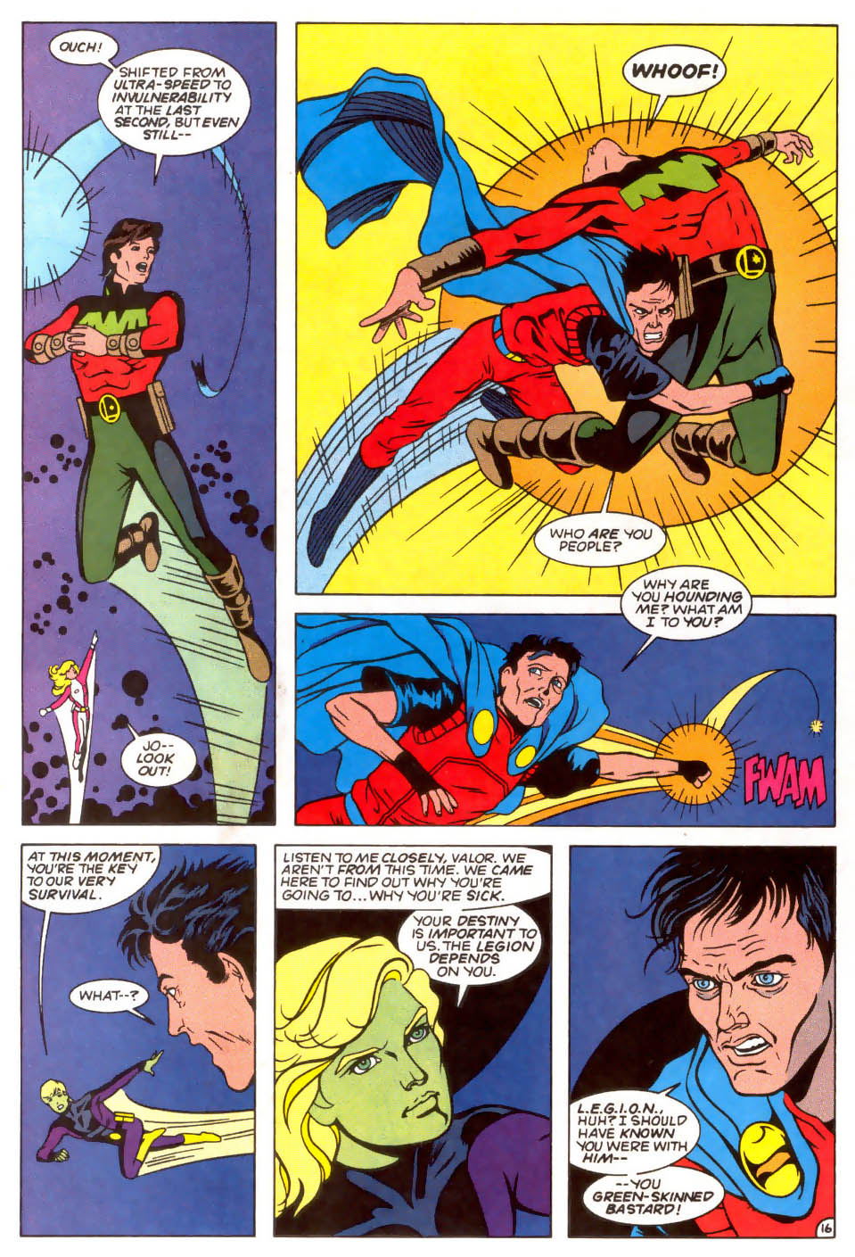 Read online Valor (1992) comic -  Issue #16 - 16