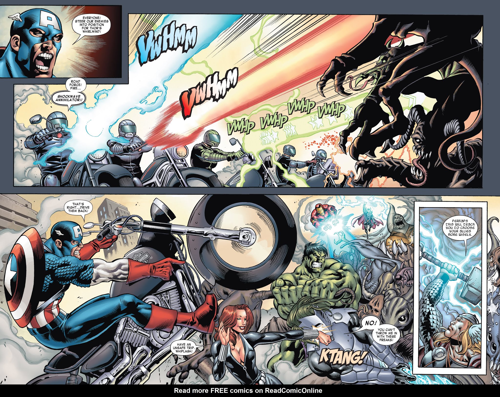 Read online Harley-Davidson/Avengers comic -  Issue #2 - 12