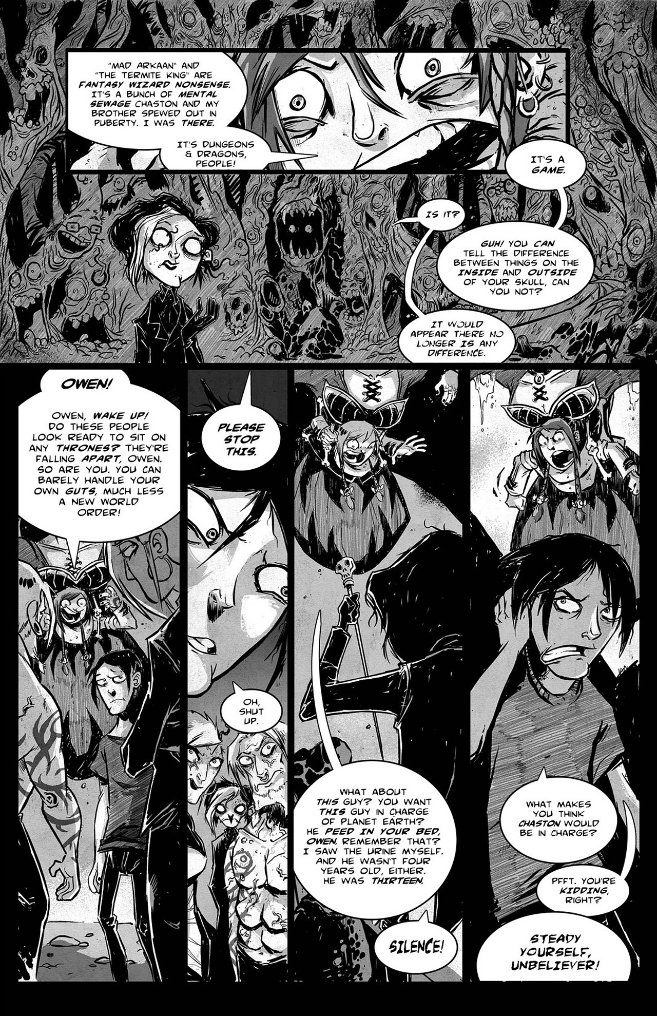 Read online Eldritch! comic -  Issue #5 - 17