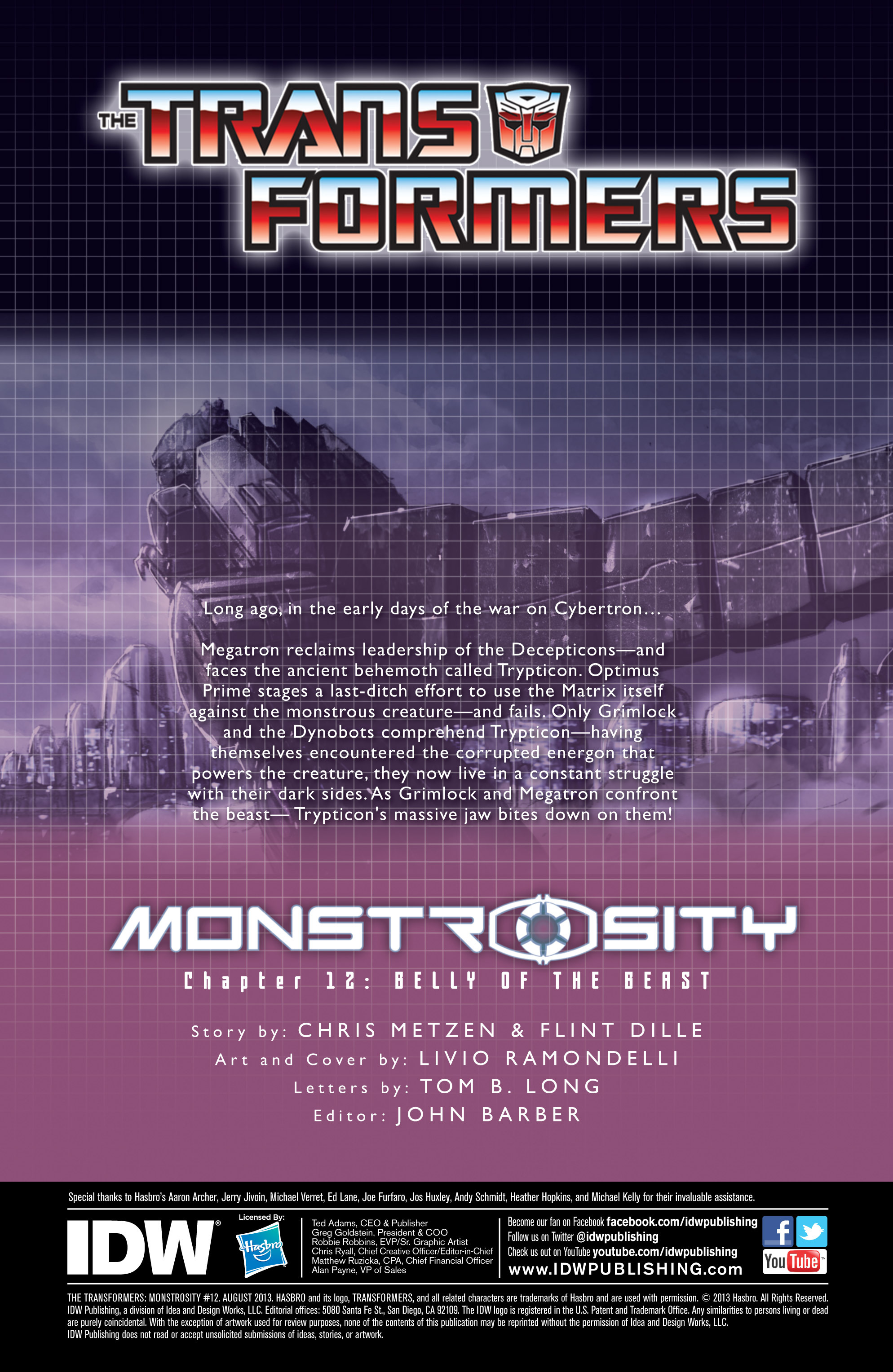 Read online The Transformers: Monstrosity comic -  Issue #12 - 2
