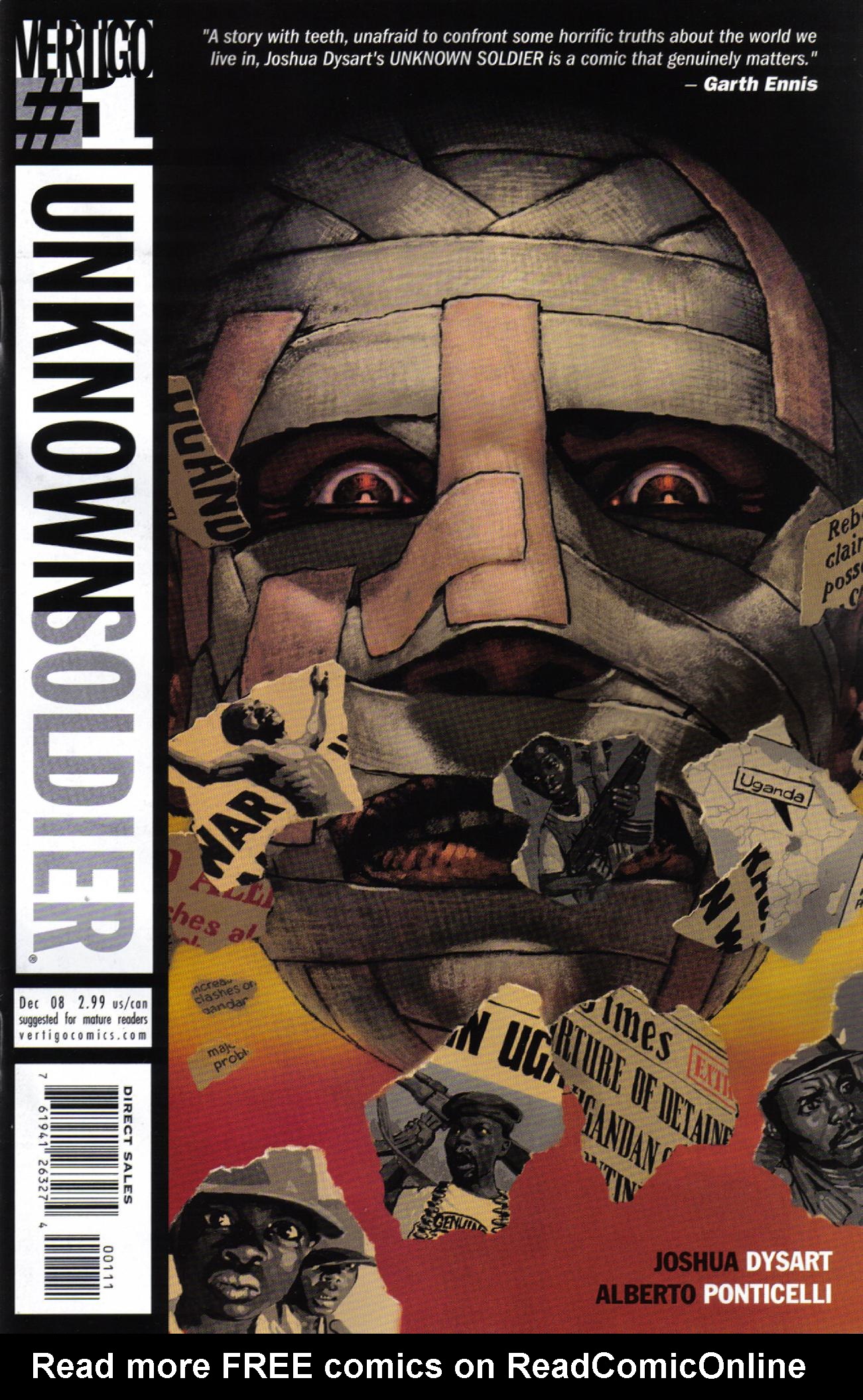 Read online Unknown Soldier (2008) comic -  Issue #1 - 1