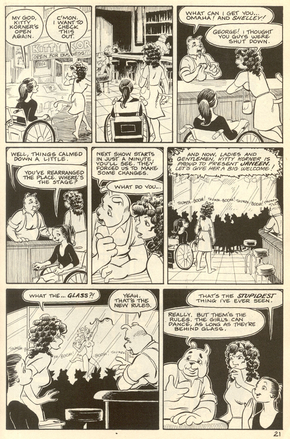 Omaha the Cat Dancer (1986) issue 6 - Page 24