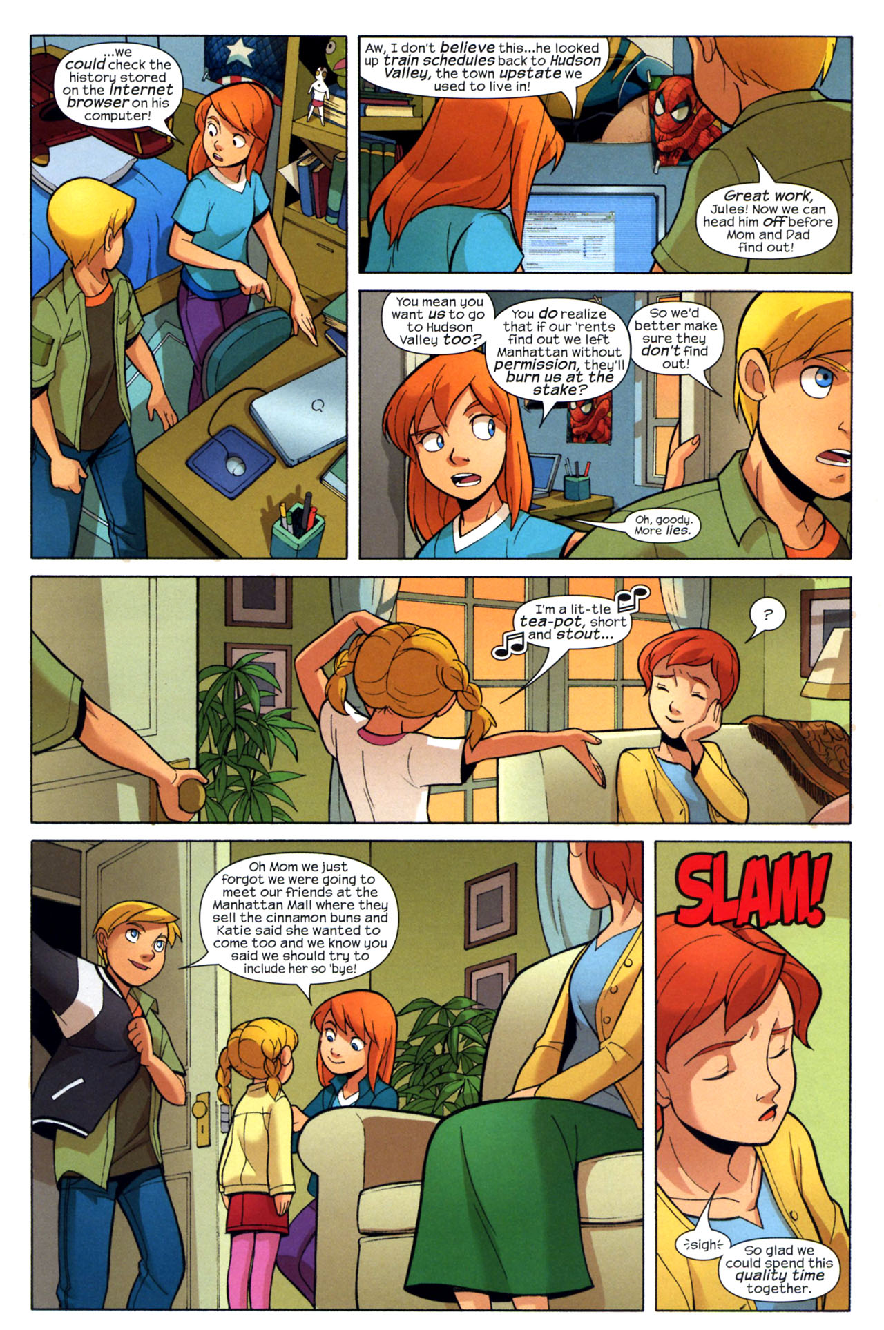 Read online Fantastic Four and Power Pack comic -  Issue #2 - 7