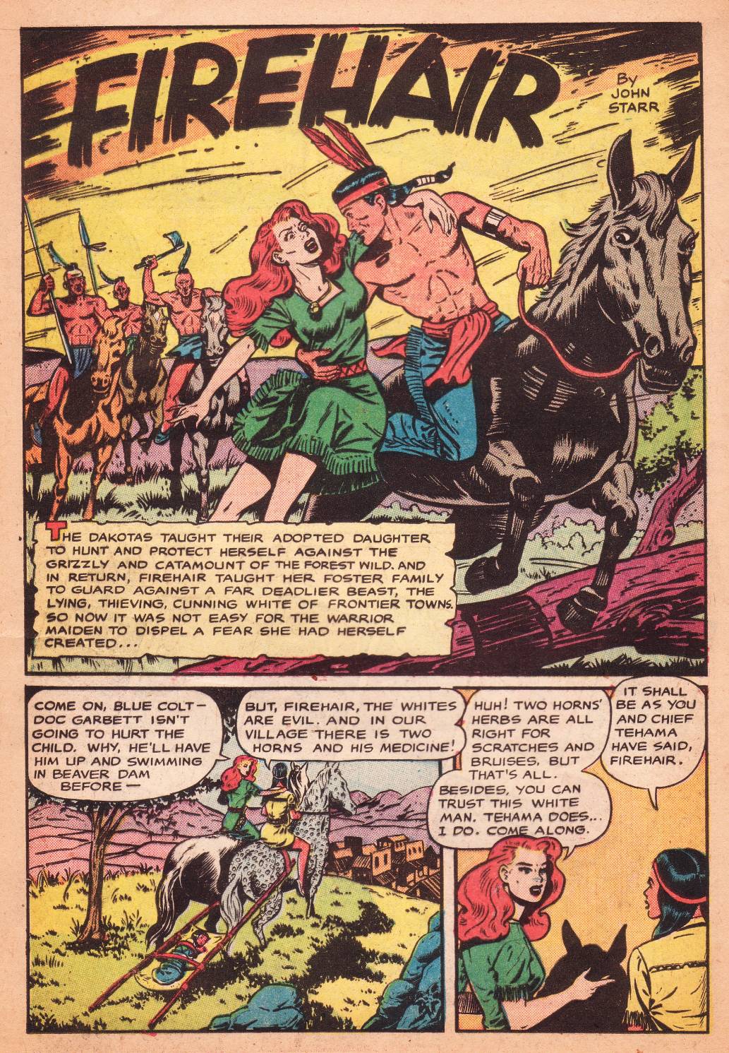 Read online Pioneer West Romances comic -  Issue #5 - 24
