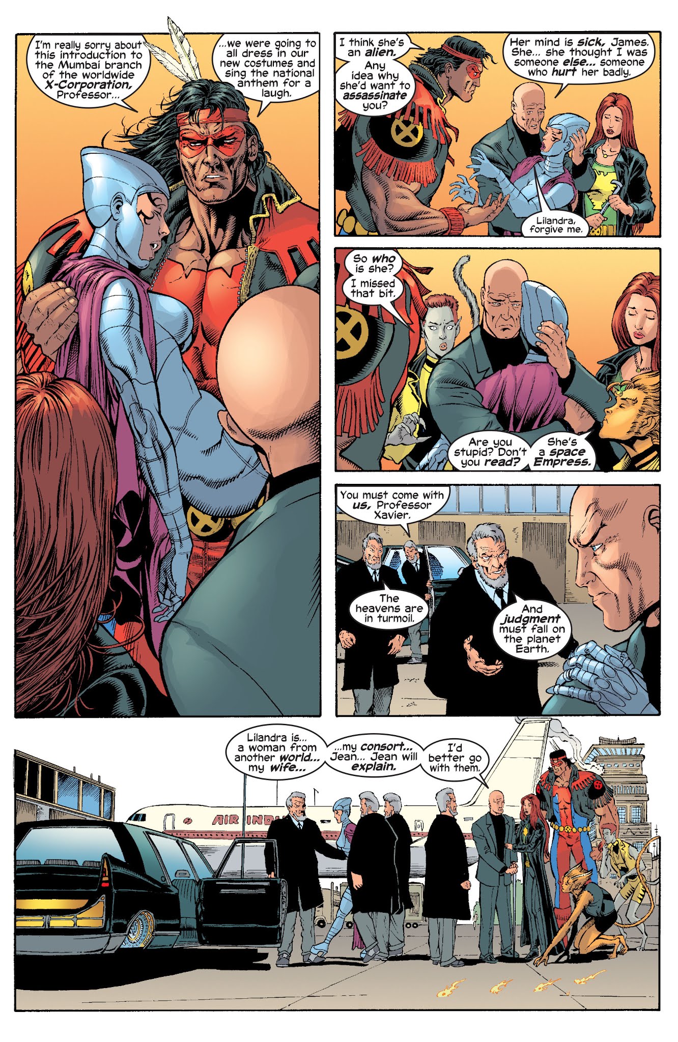 Read online New X-Men (2001) comic -  Issue # _TPB 3 - 151